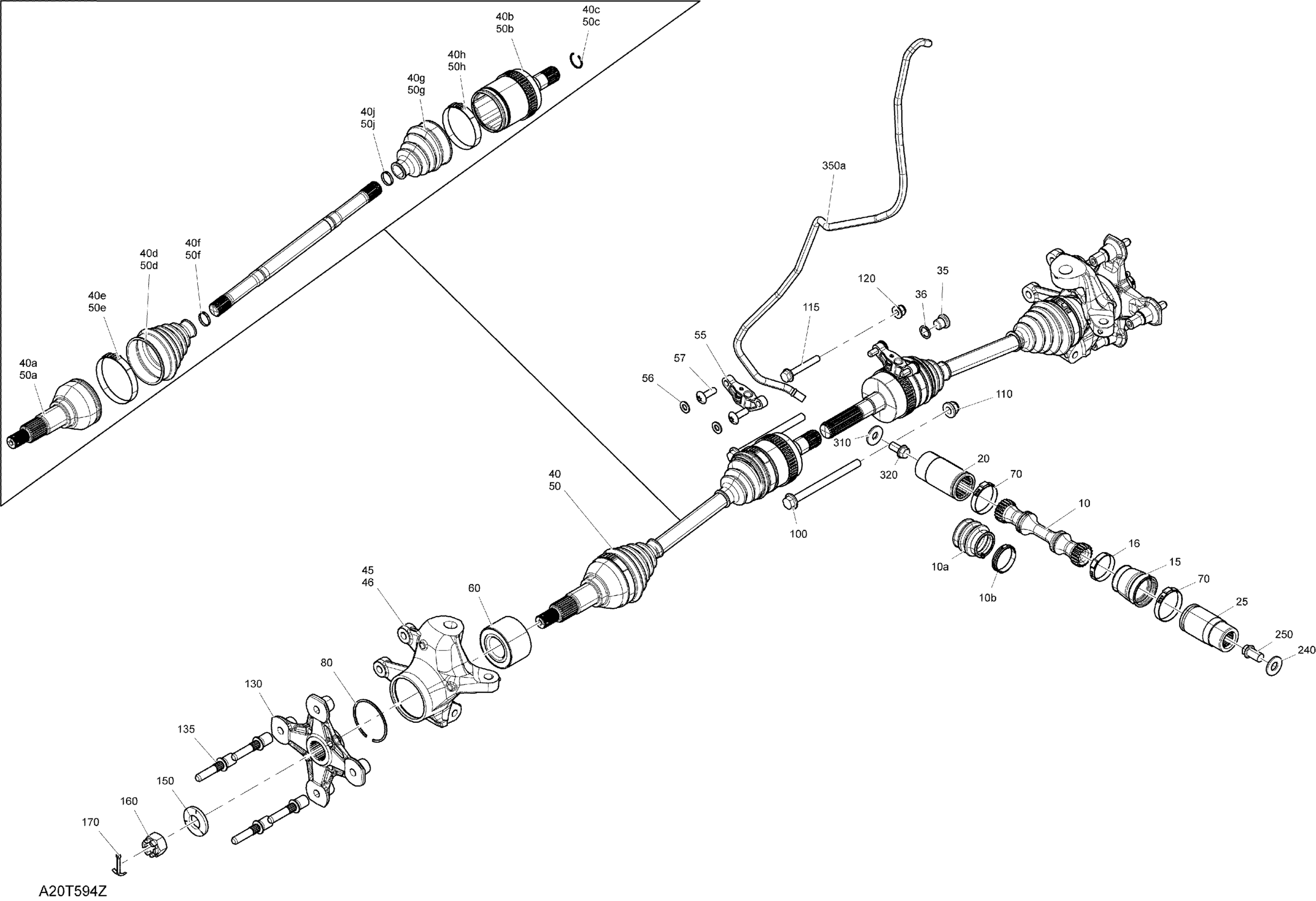 Drive - Front Section - Common Parts