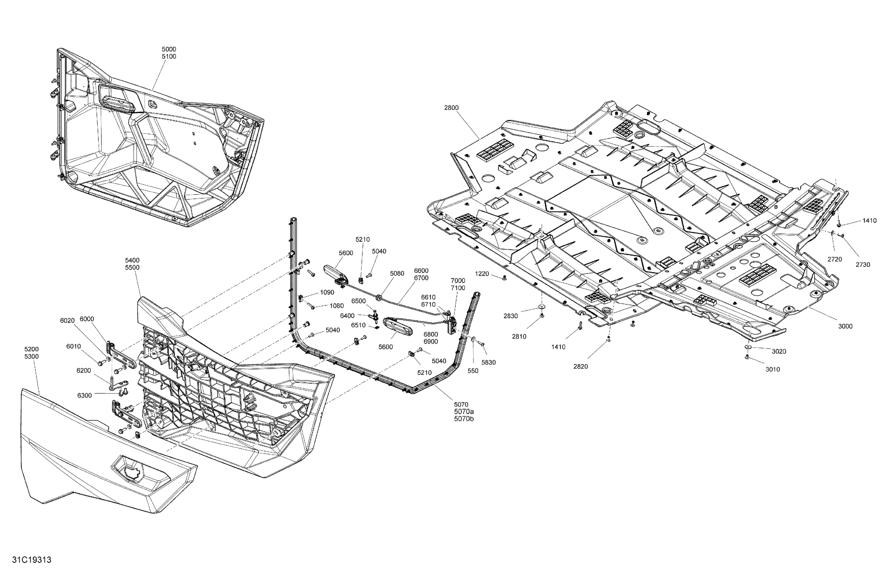 Схема узла: Body - Package XMR Doors and Skid Plate