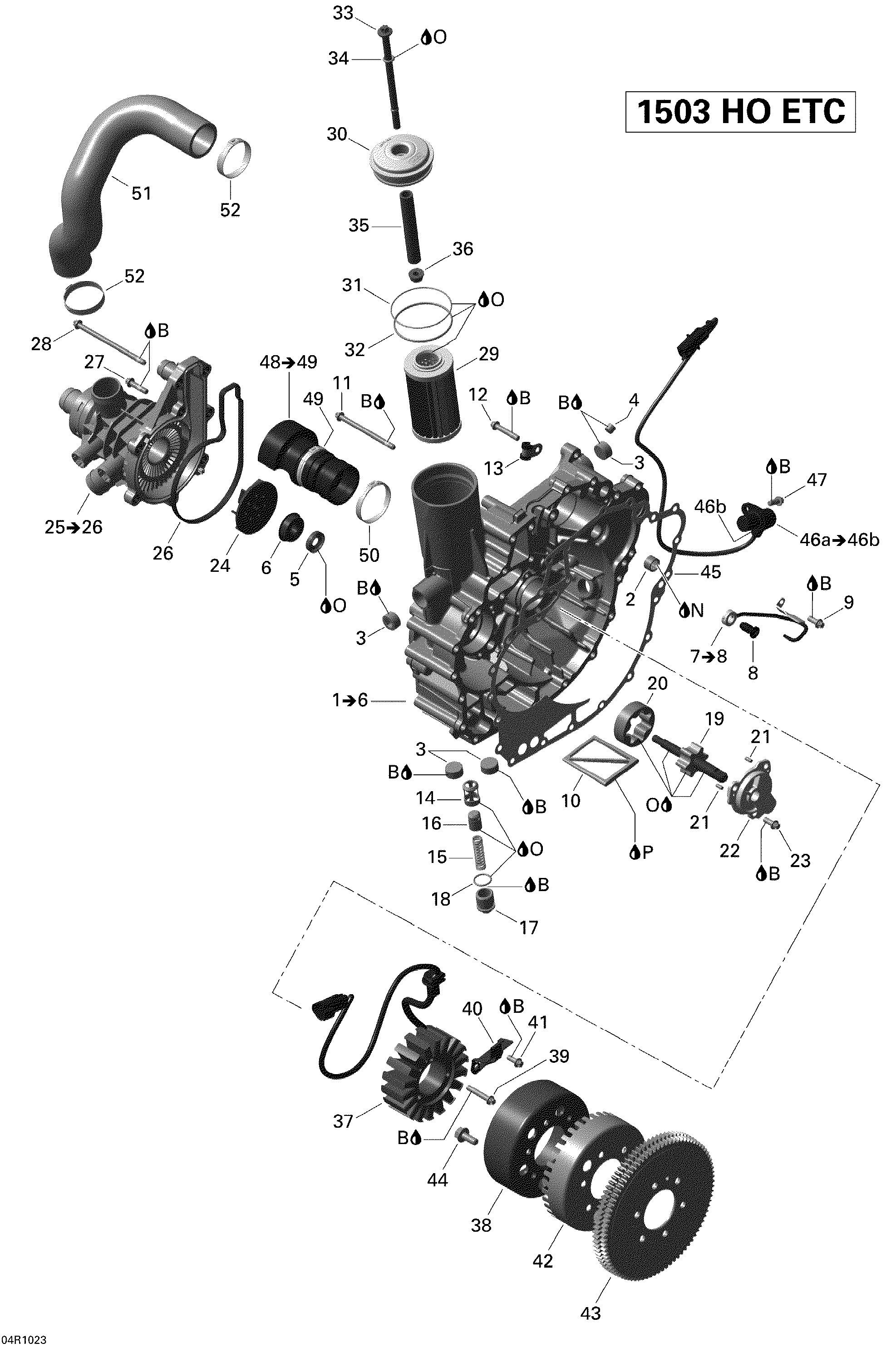 PTO Cover And Magneto