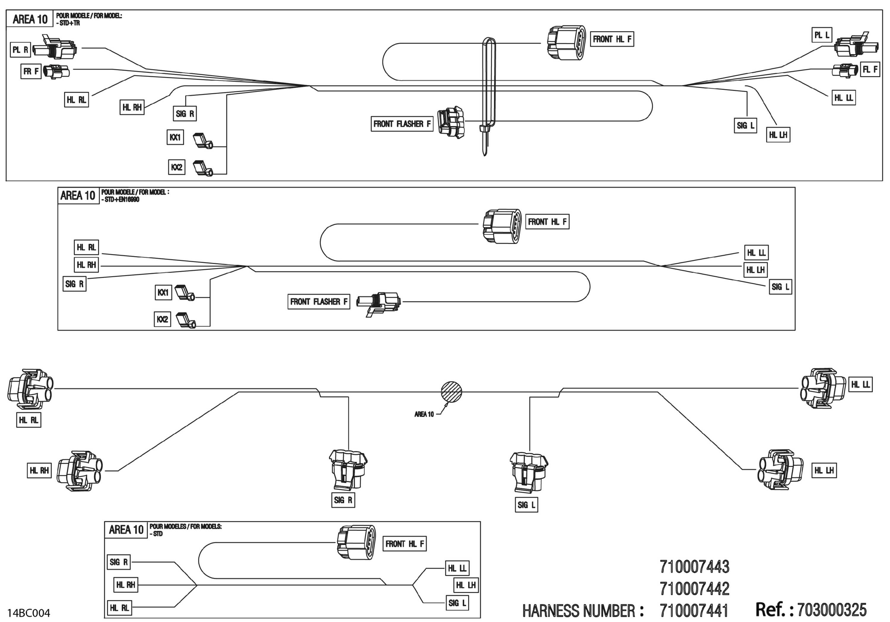 Electric - Front Wiring Harness