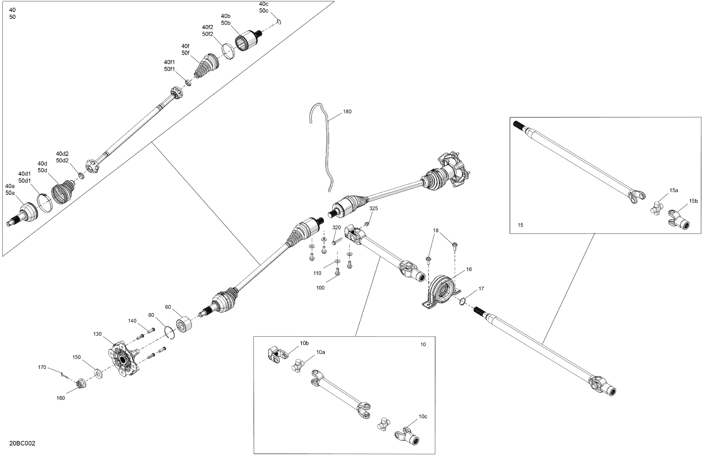 Drive - Front - Common Parts