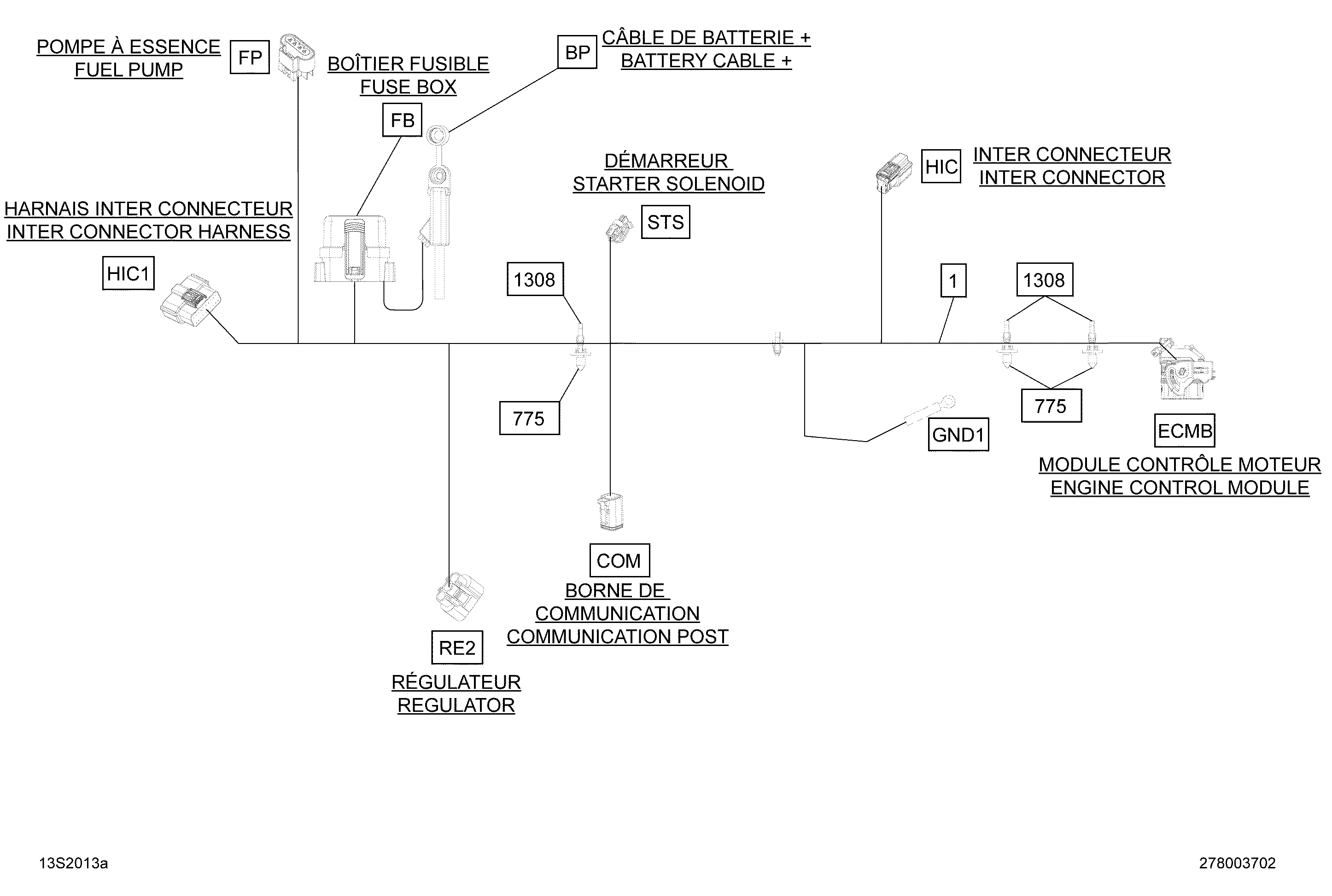 Electrical Harness Main 278003702