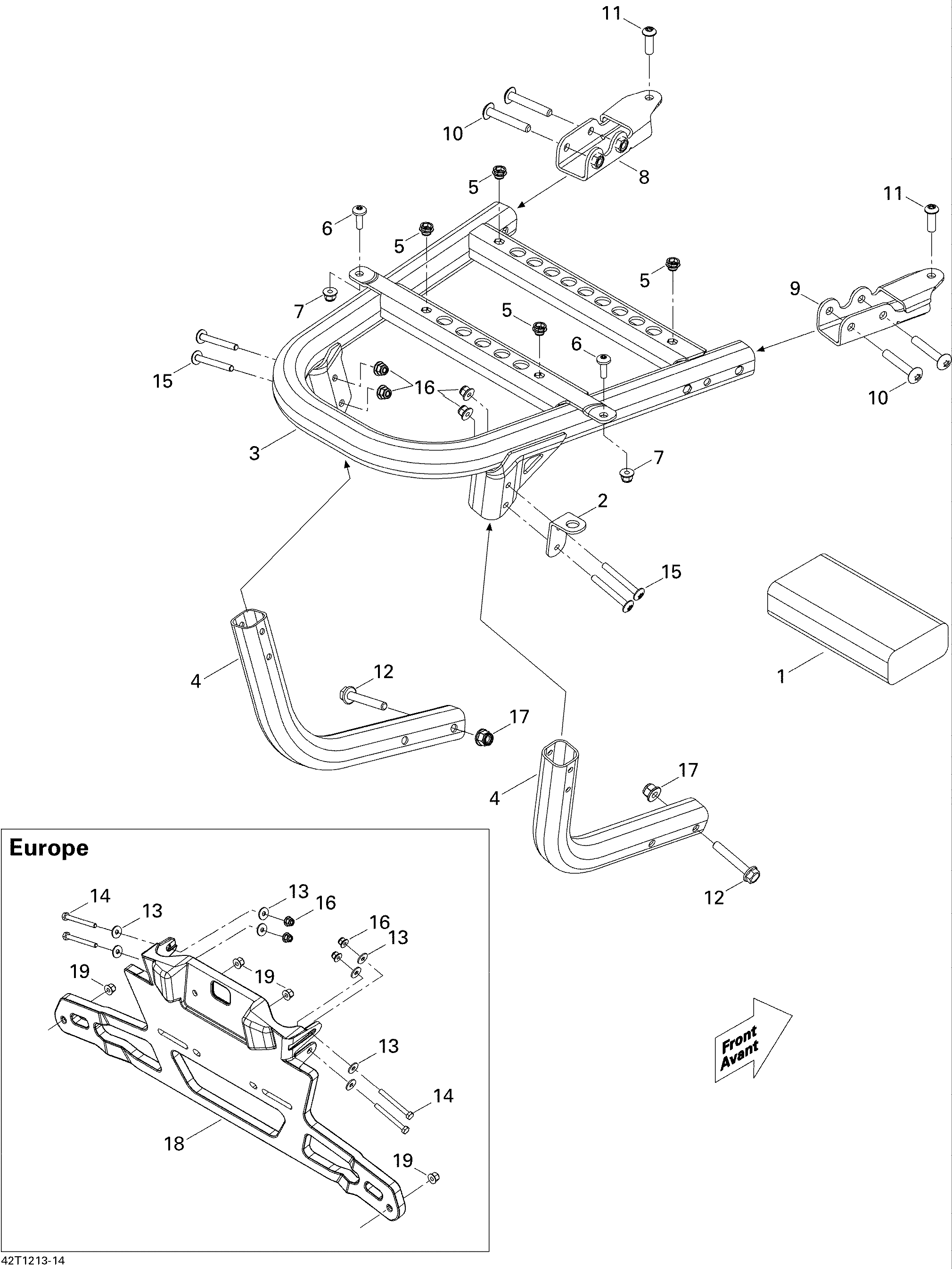 Схема узла: Rear Cargo Box