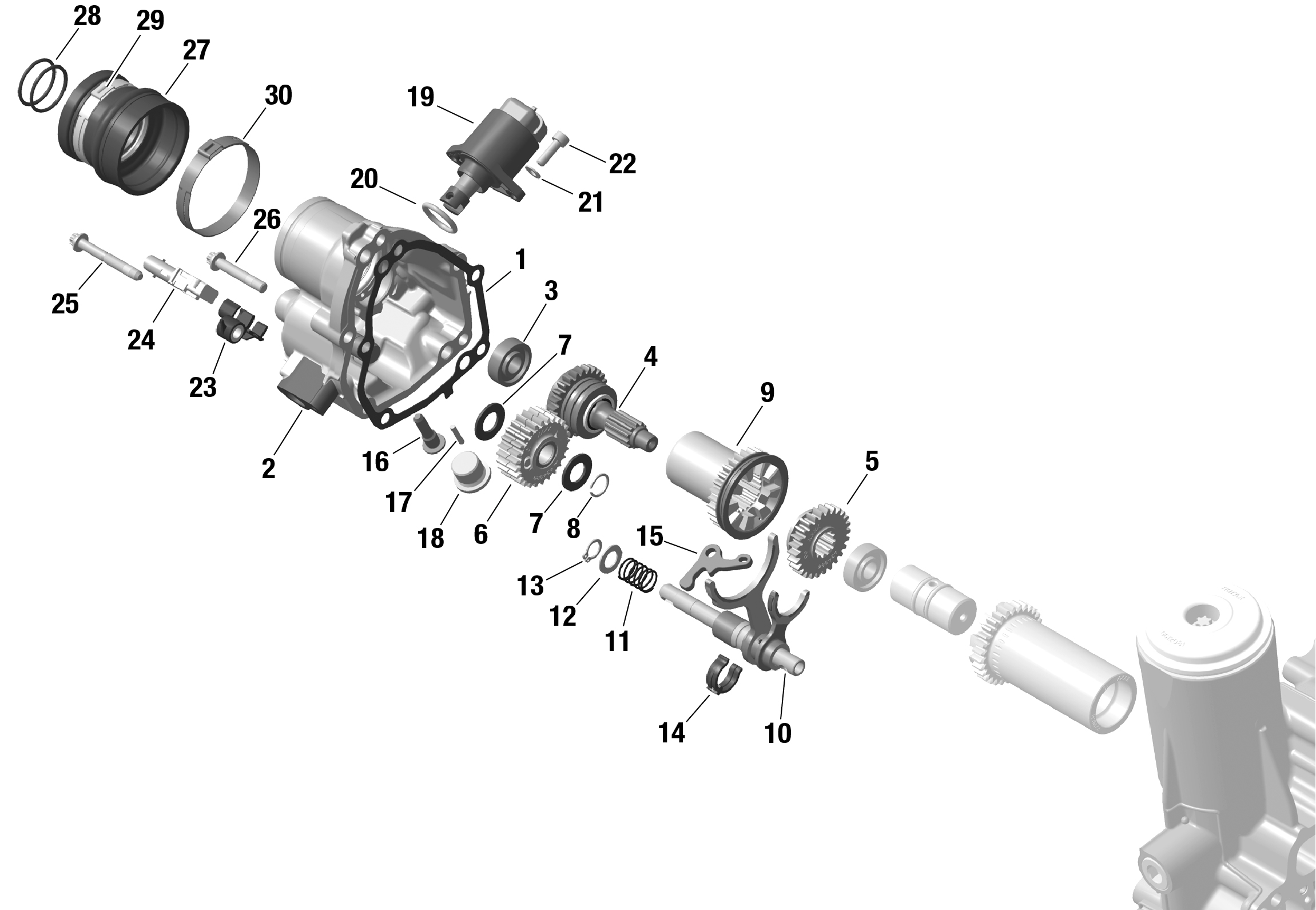 ROTAX - iDF Gearbox