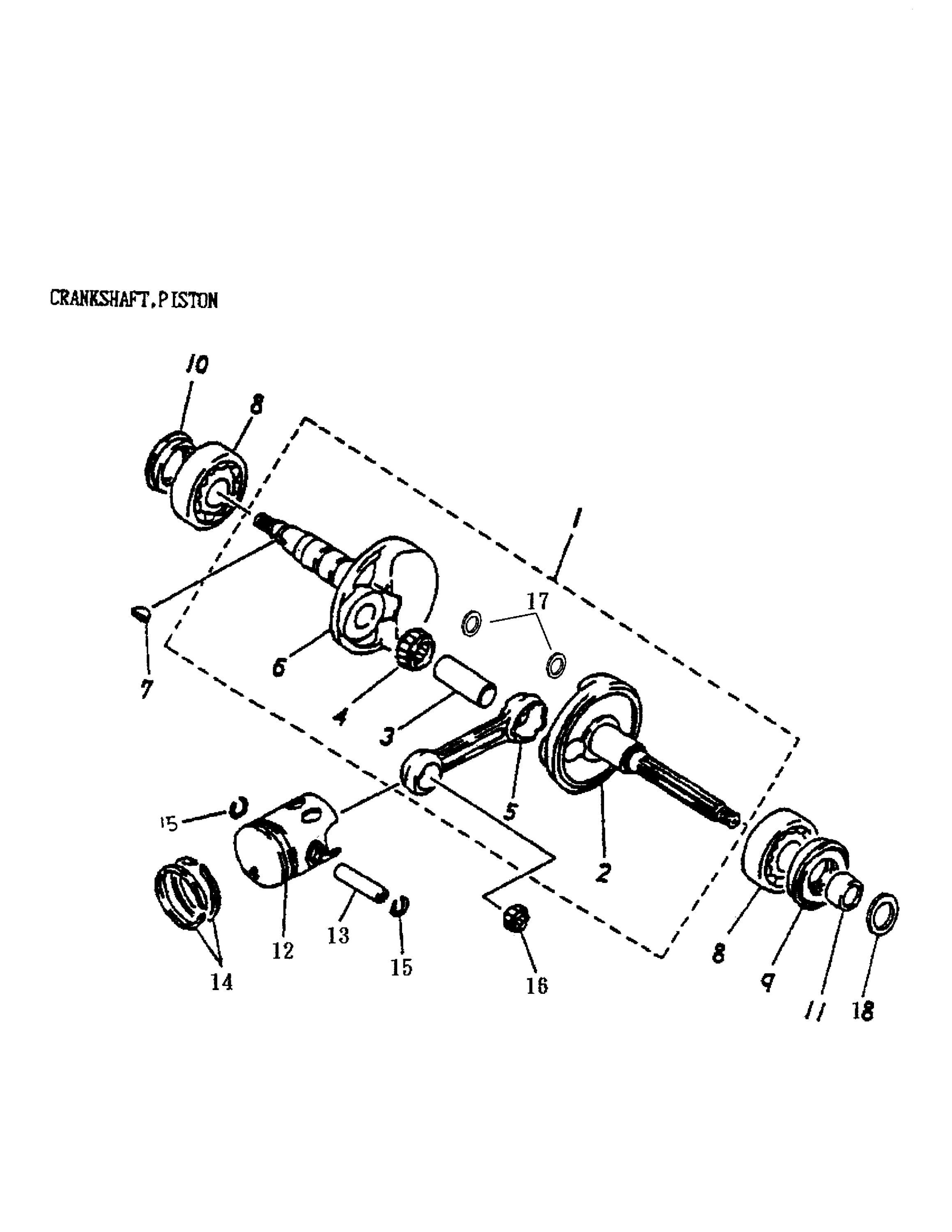 Crankshaft And Pistons