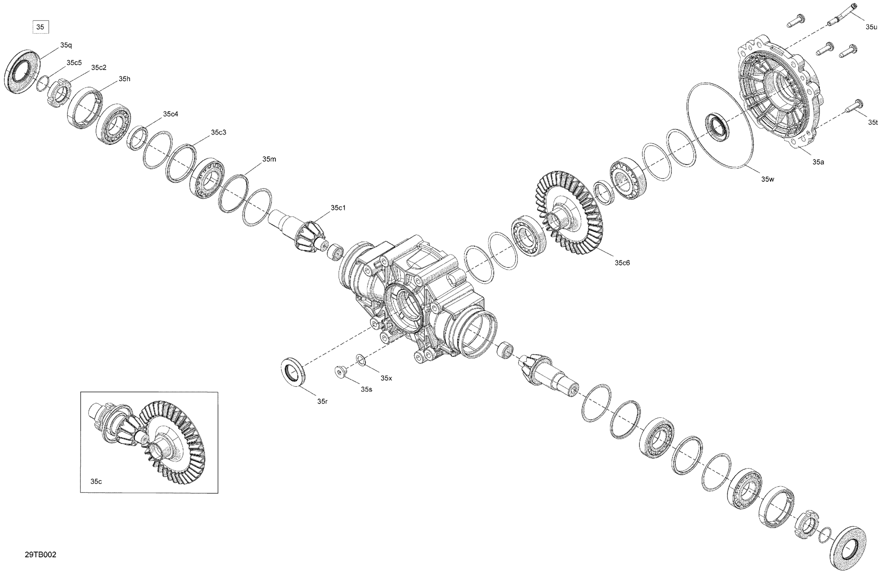 Drive - Middle Drive Unit