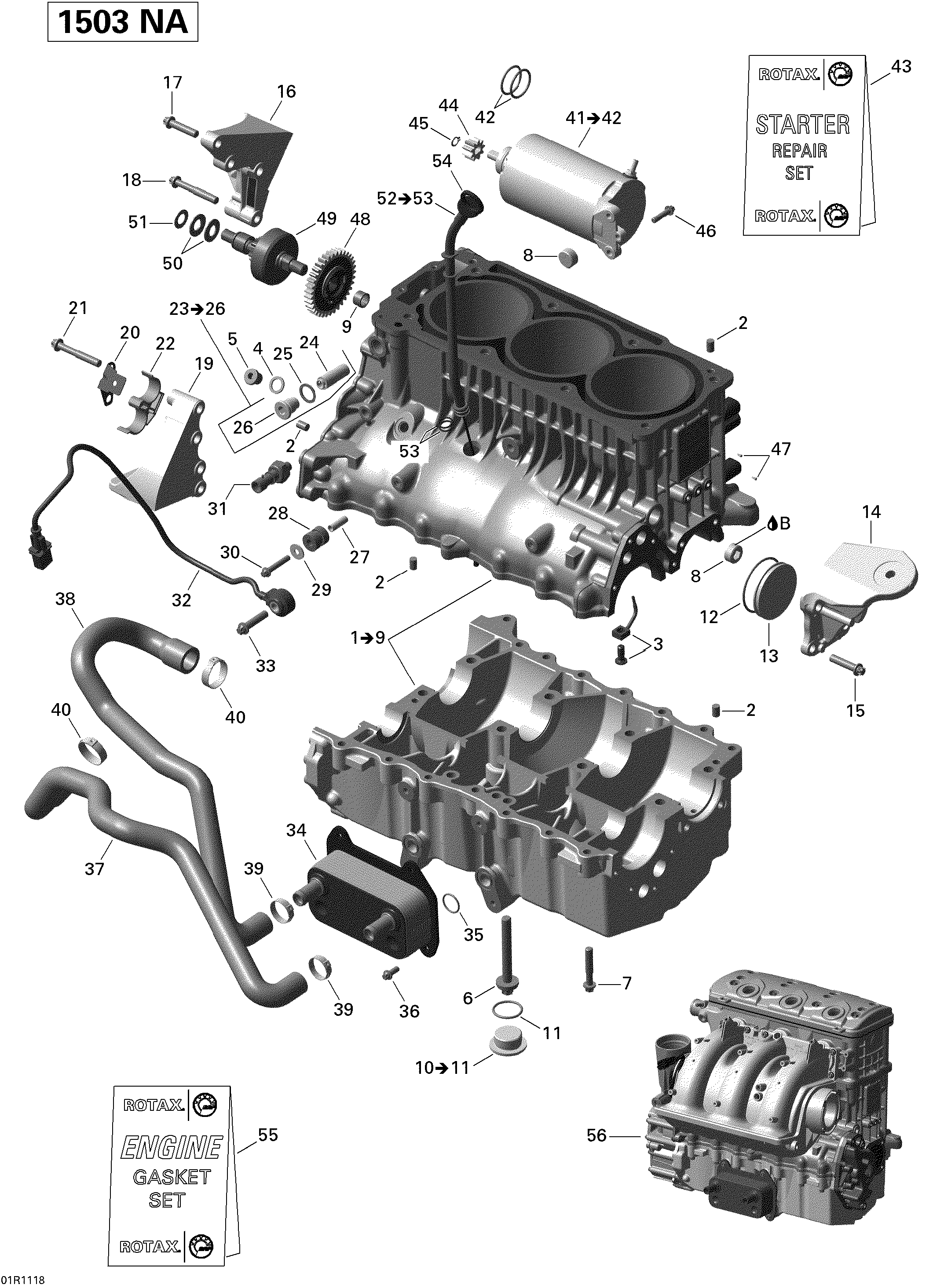 Схема узла: Engine Block