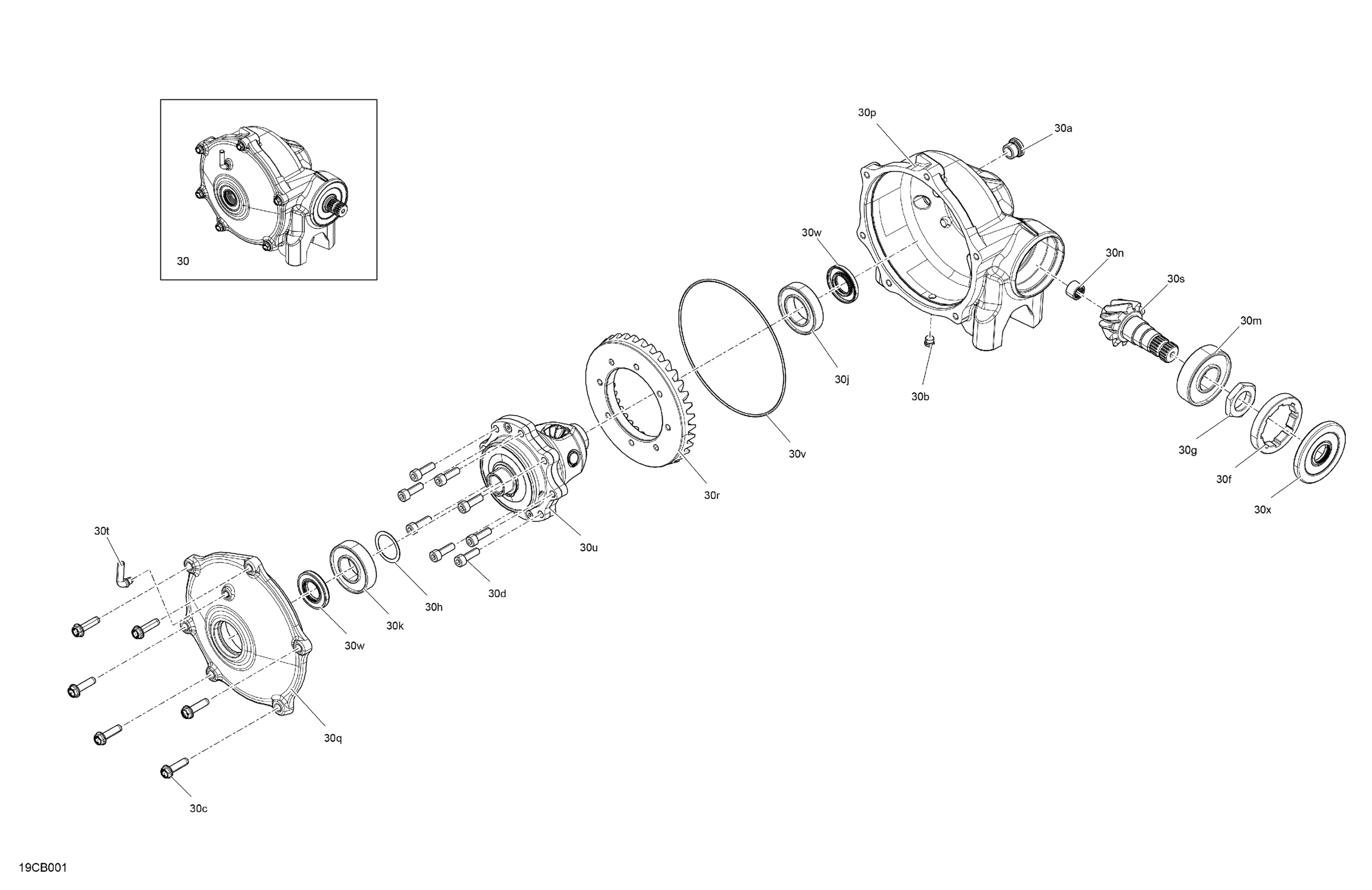 Drive - Front - Differential Parts