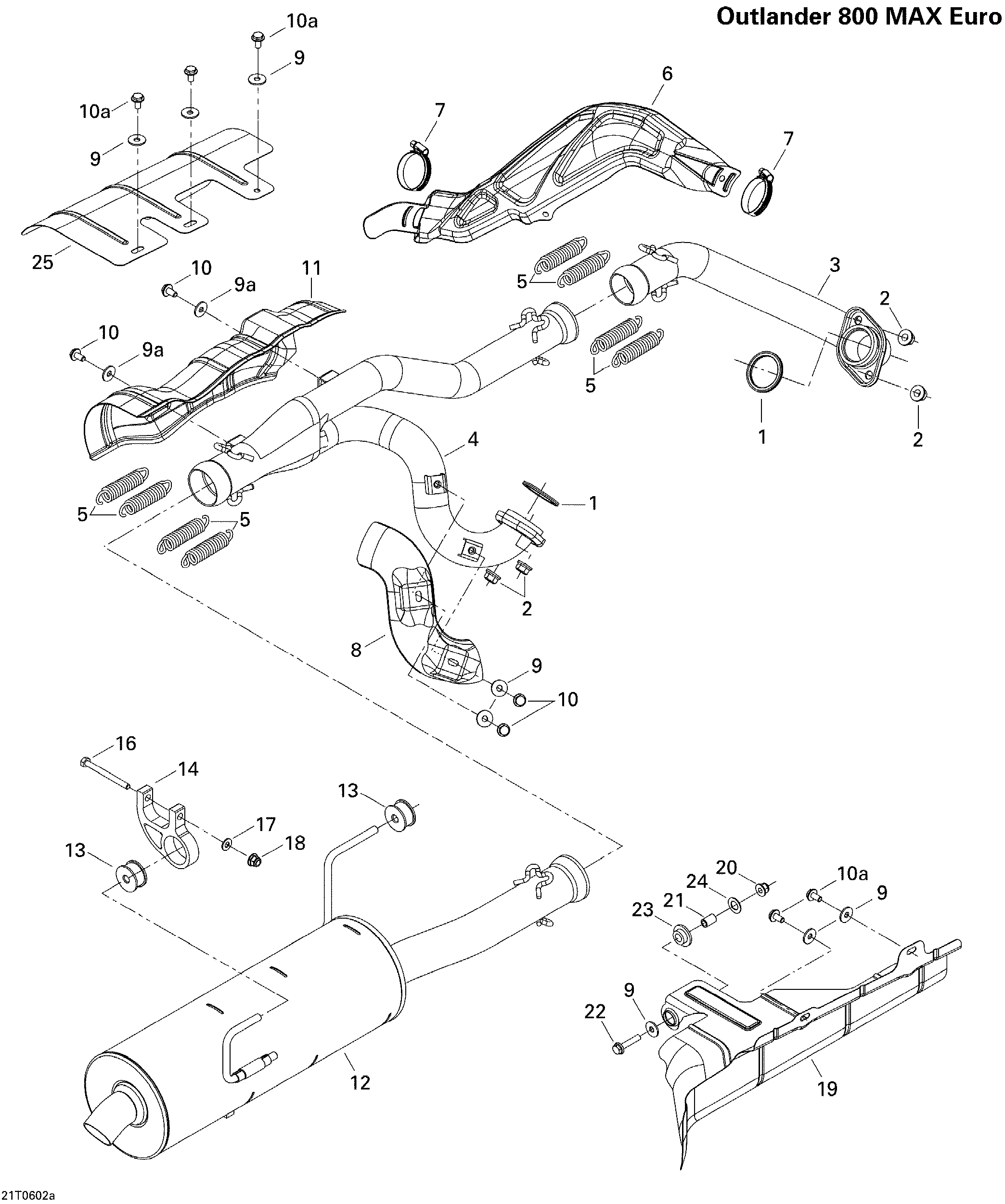 Схема узла: Exhaust System