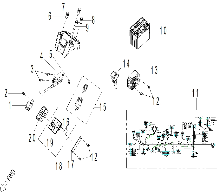 Electric - Electrical Parts 110