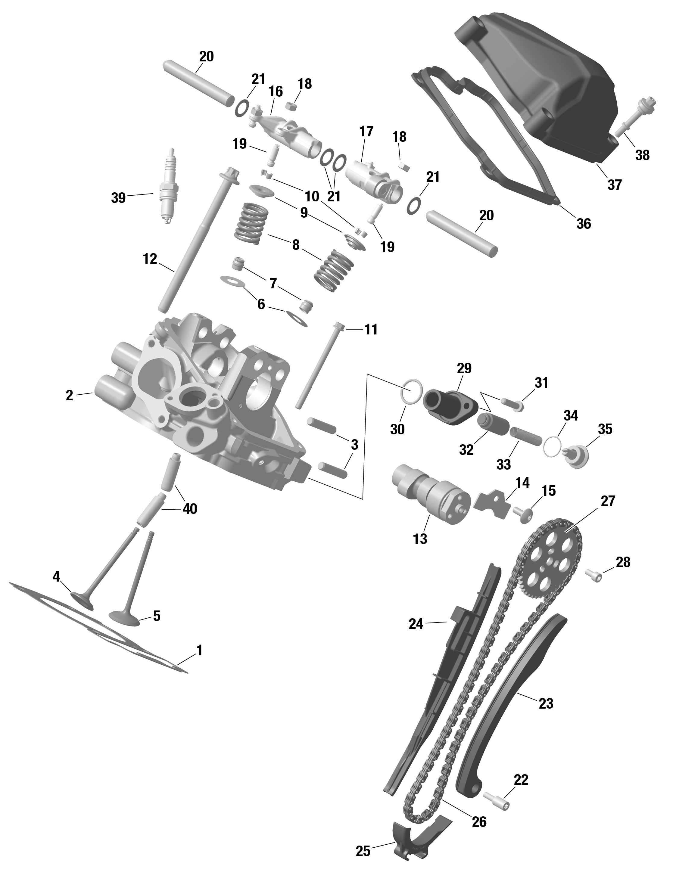 ROTAX - Rear Cylinder Head