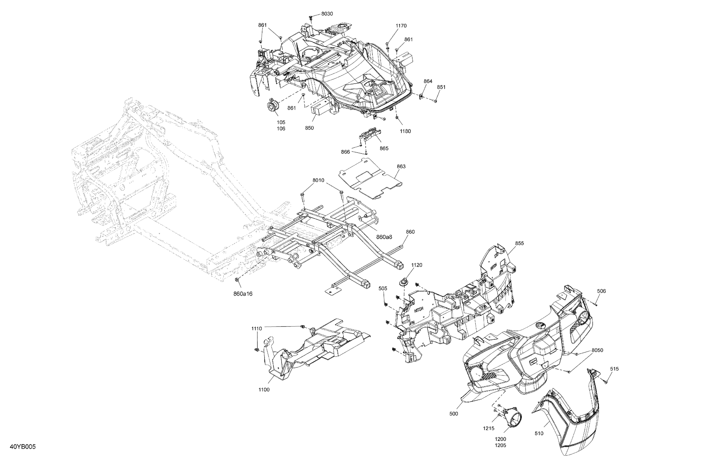 Body - Cargo Structure And Rear Fenders