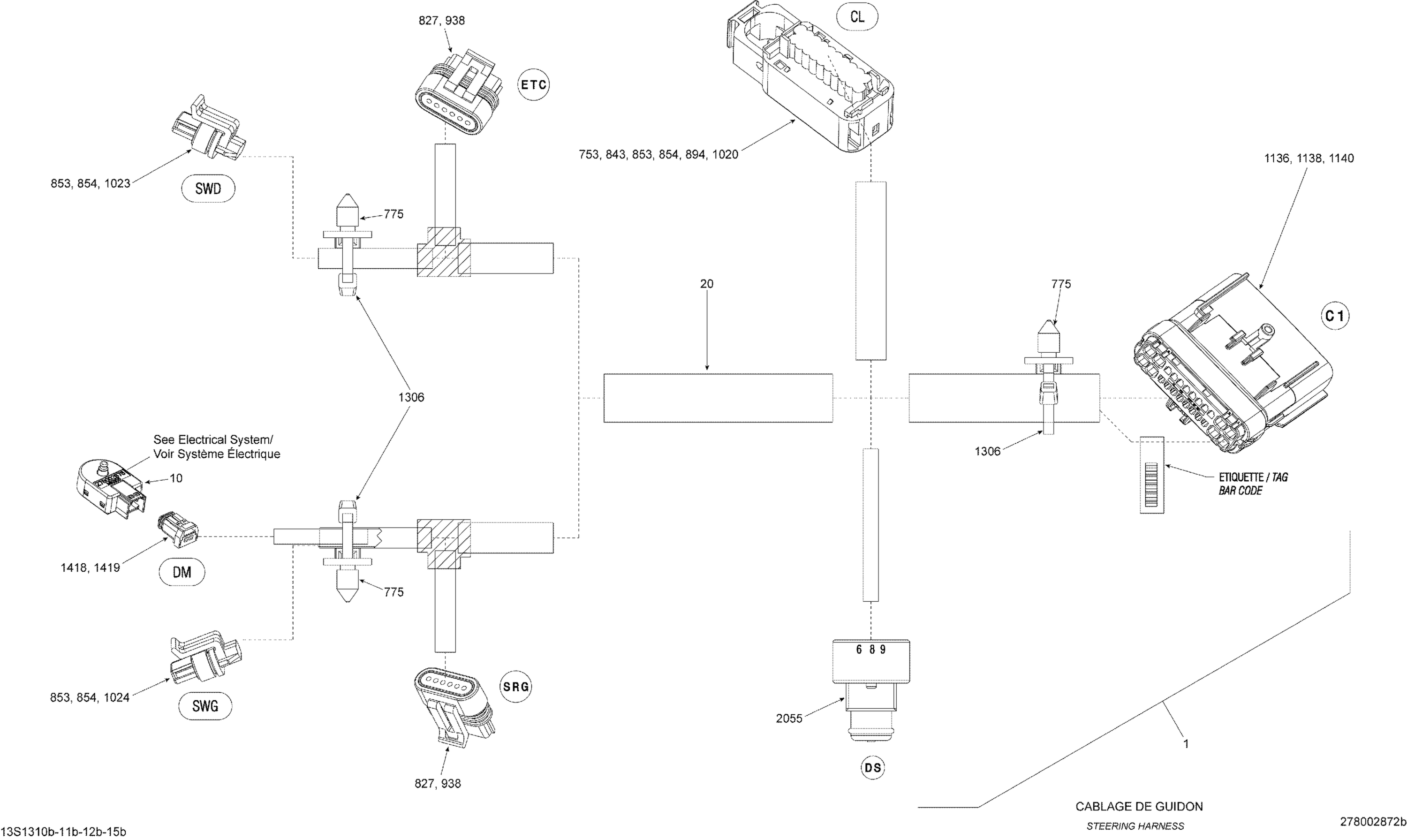 Electrical Harness Steering