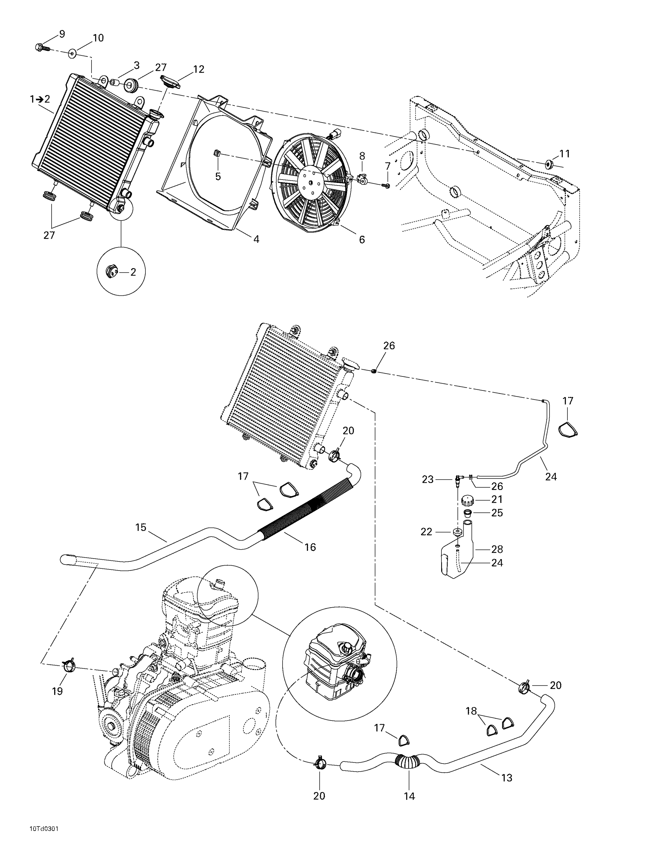 Схема узла: Cooling System