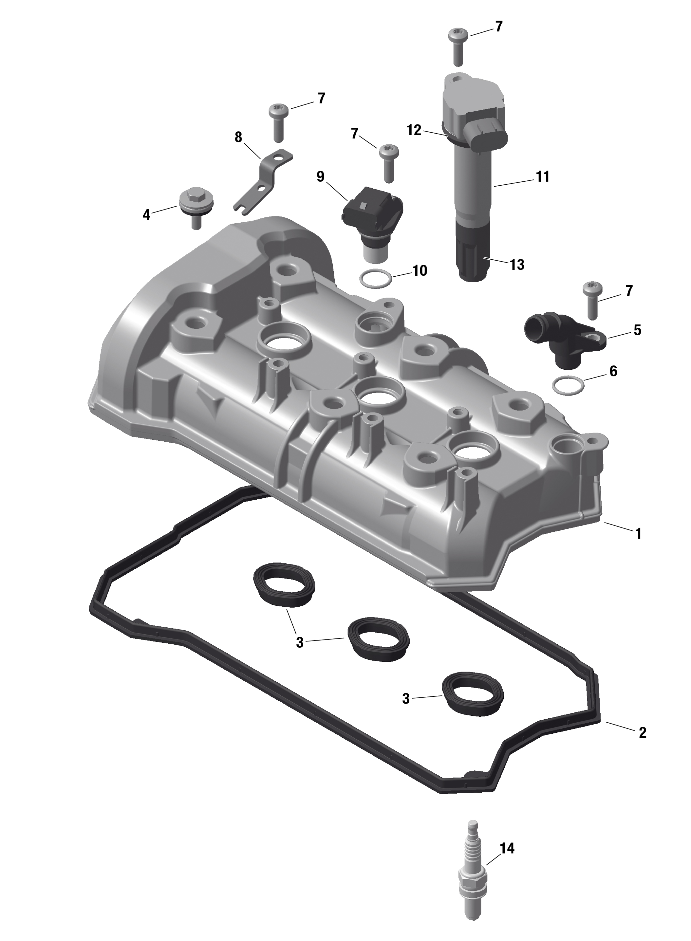 ROTAX - Valve Cover