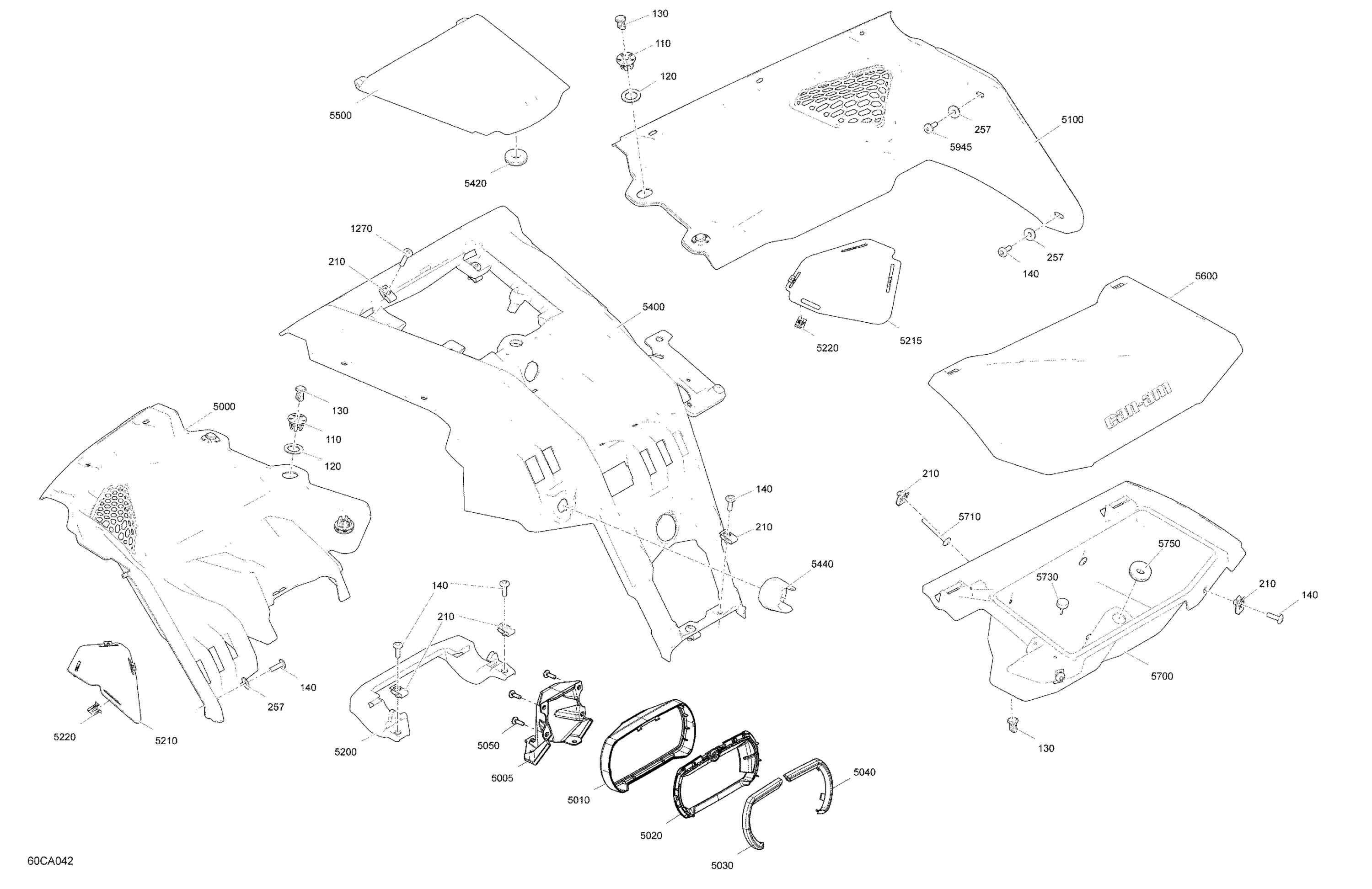 Body - Cab Interior - Dashboard