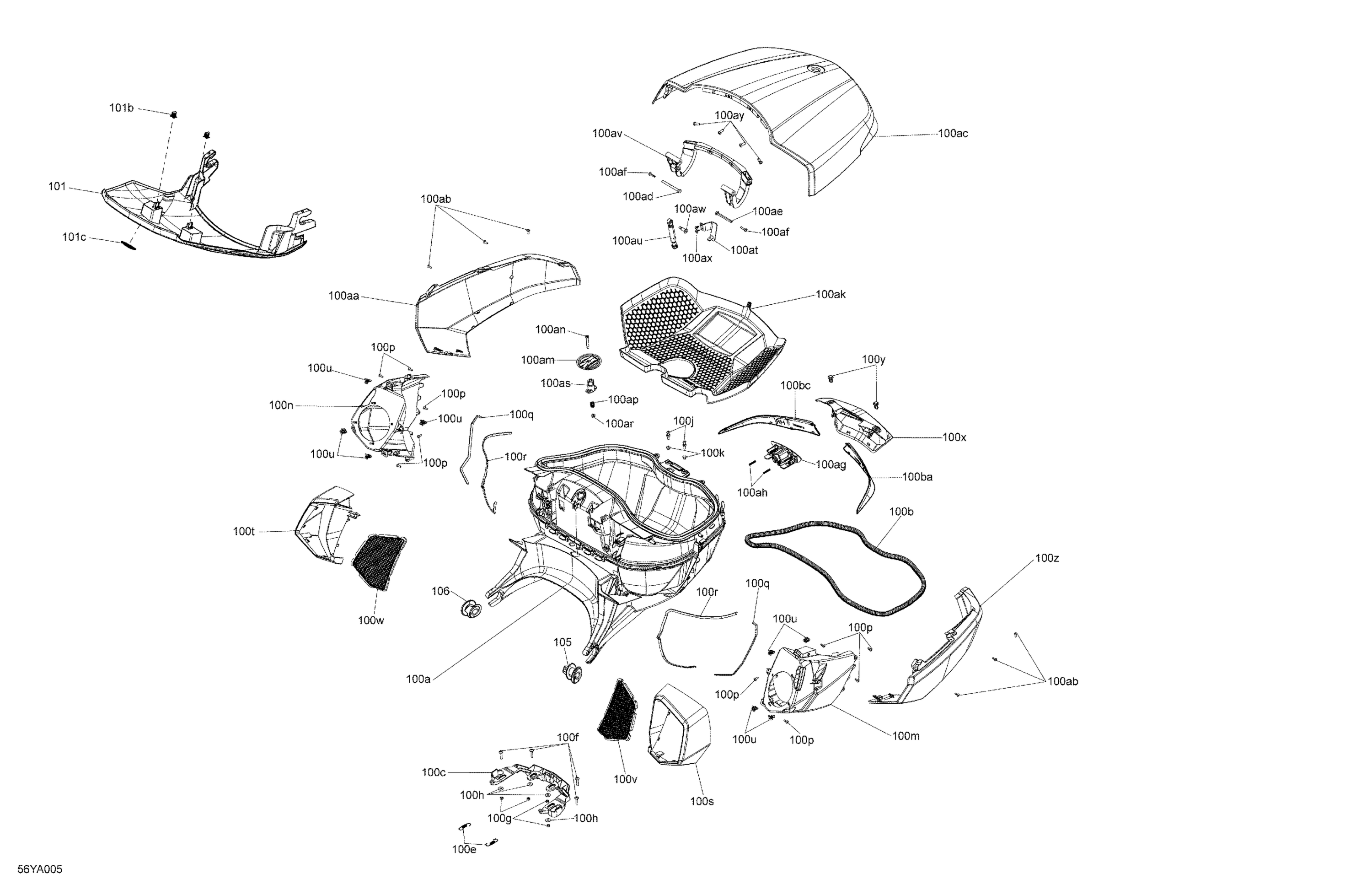 Body - Top Cargo Box