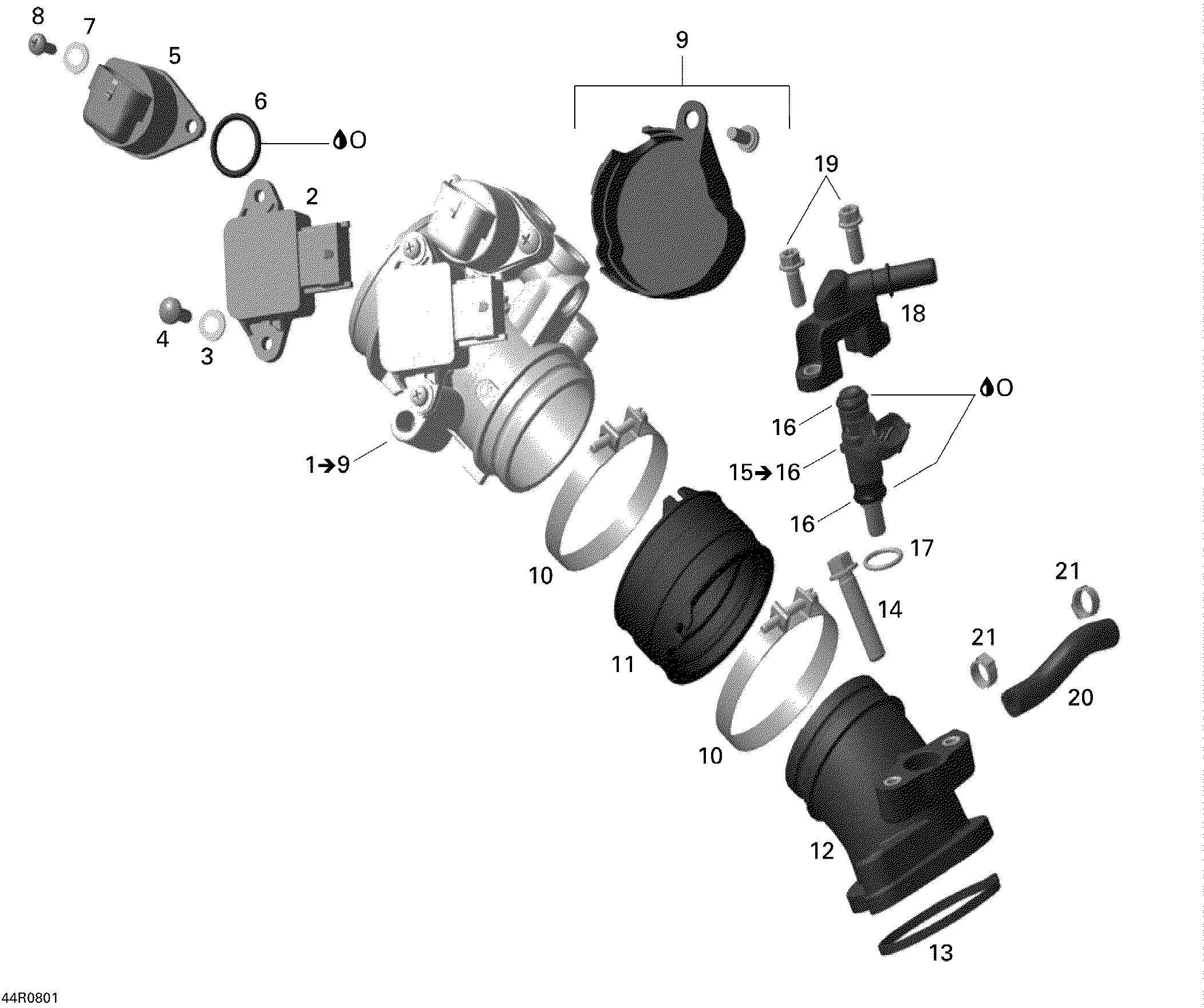 Intake Manifold And Throttle Body