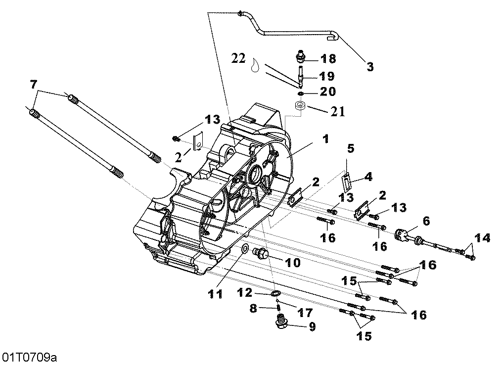 Left Crankcase Half