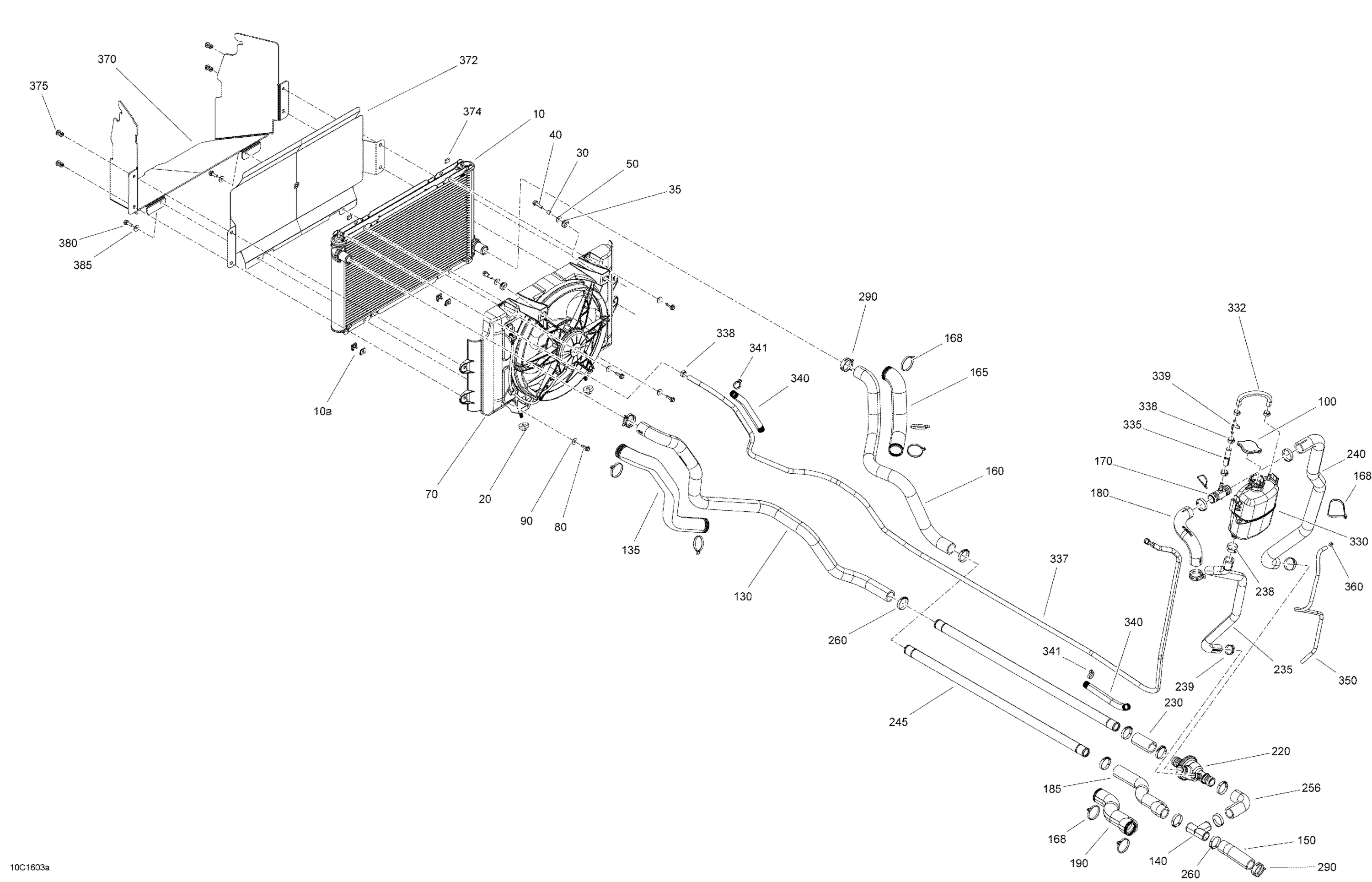 Cooling System - Without Heating System