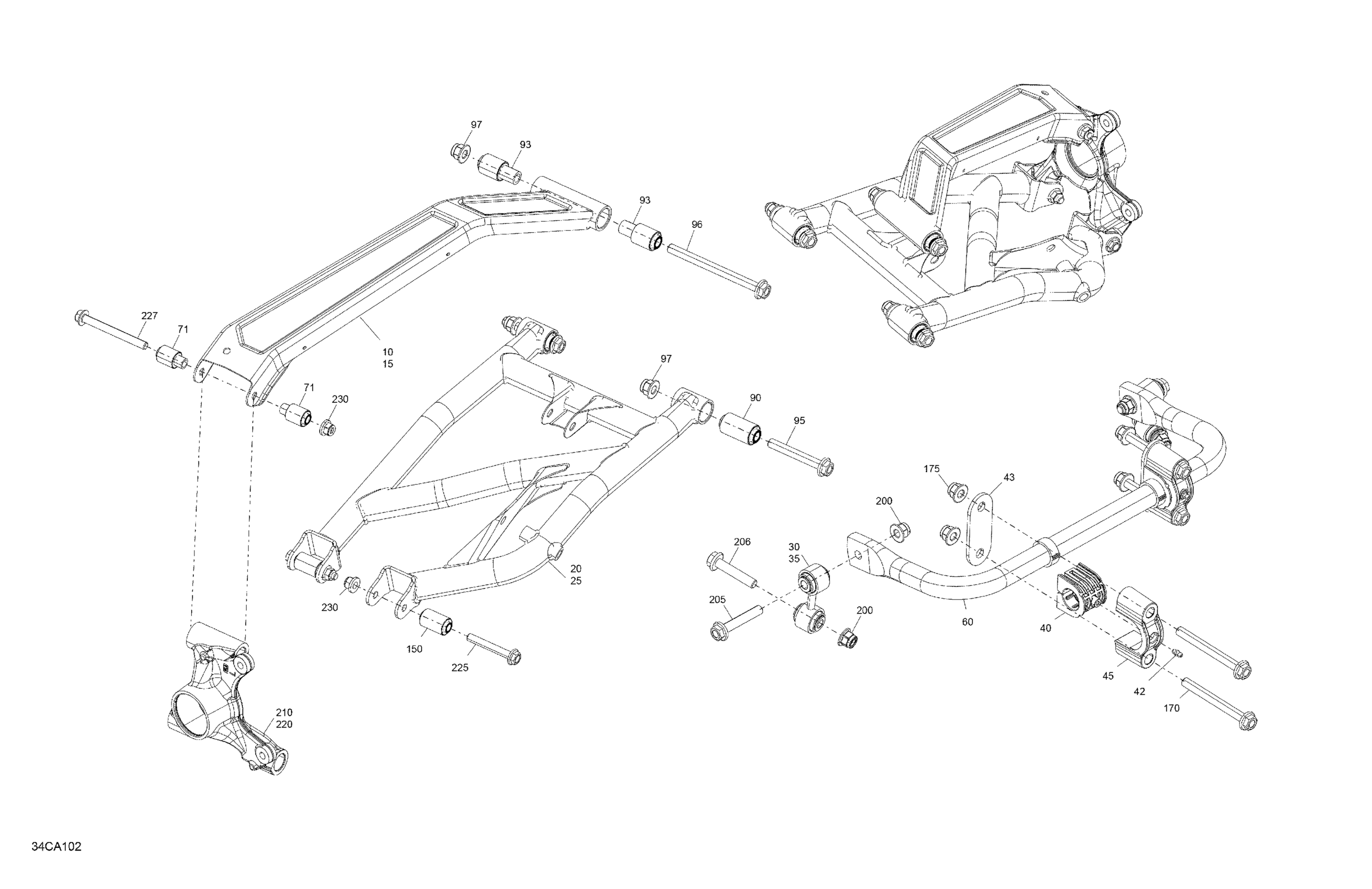 Suspension - Rear - XT