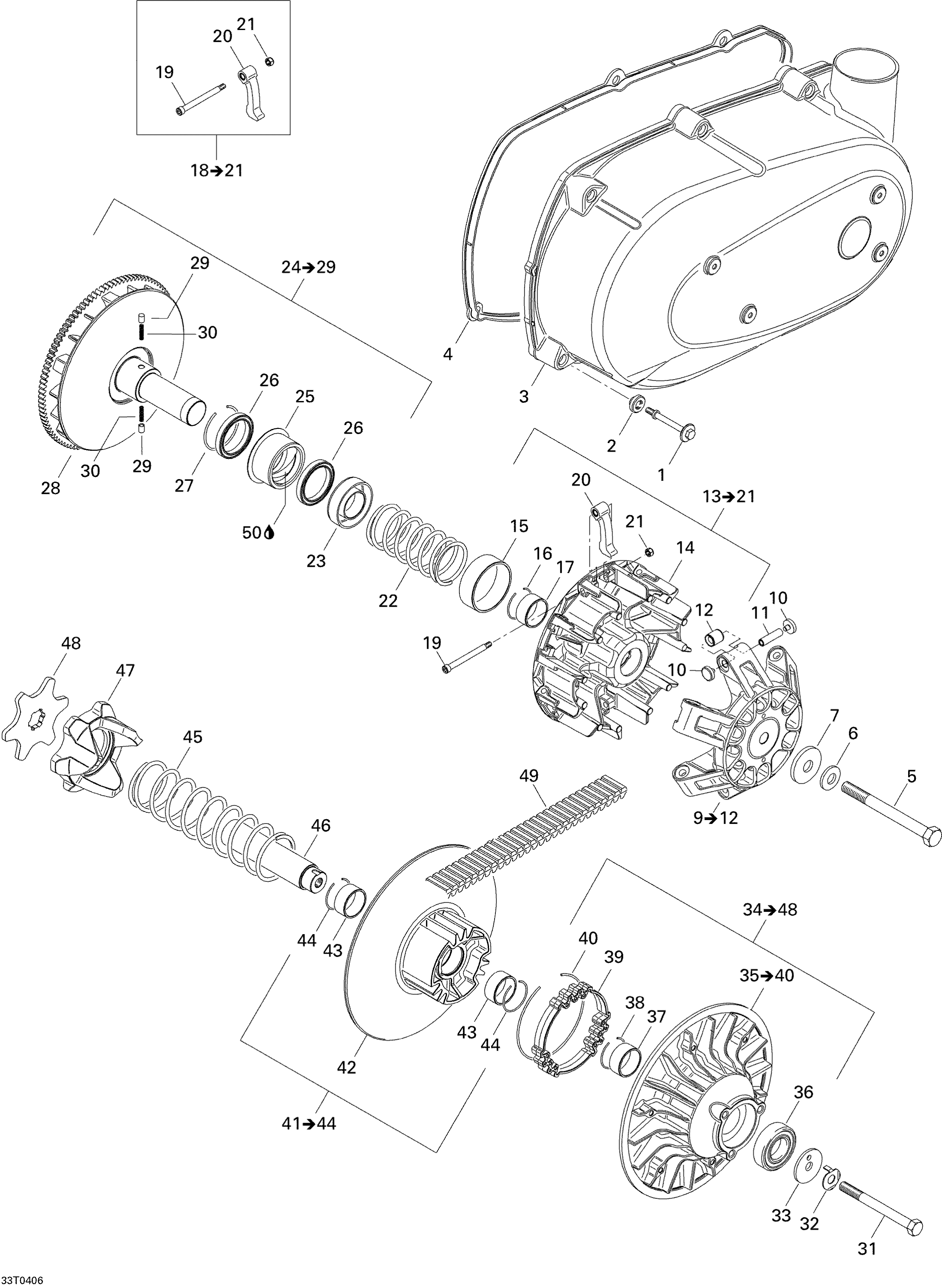 Схема узла: Pulley System