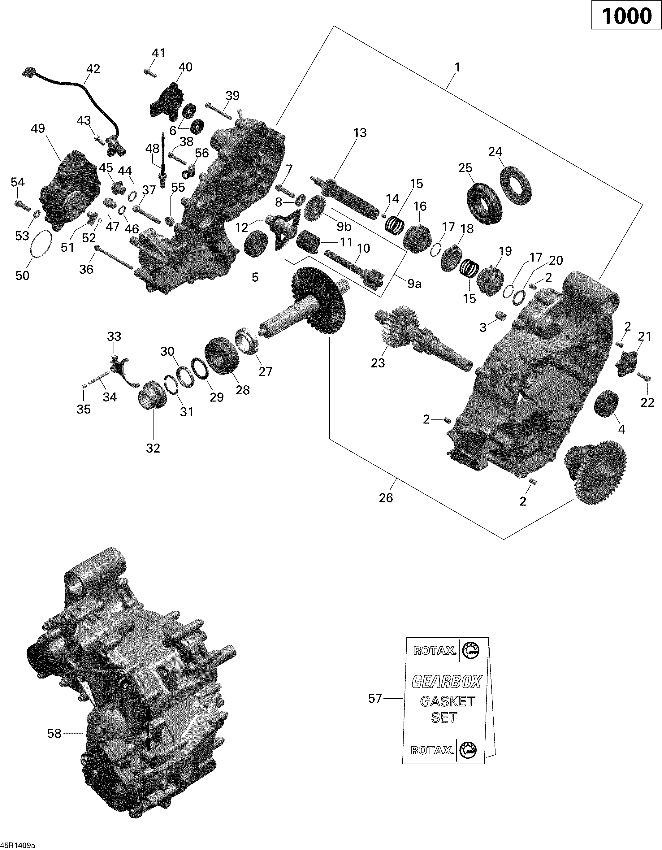 Схема узла: Gear Box 1