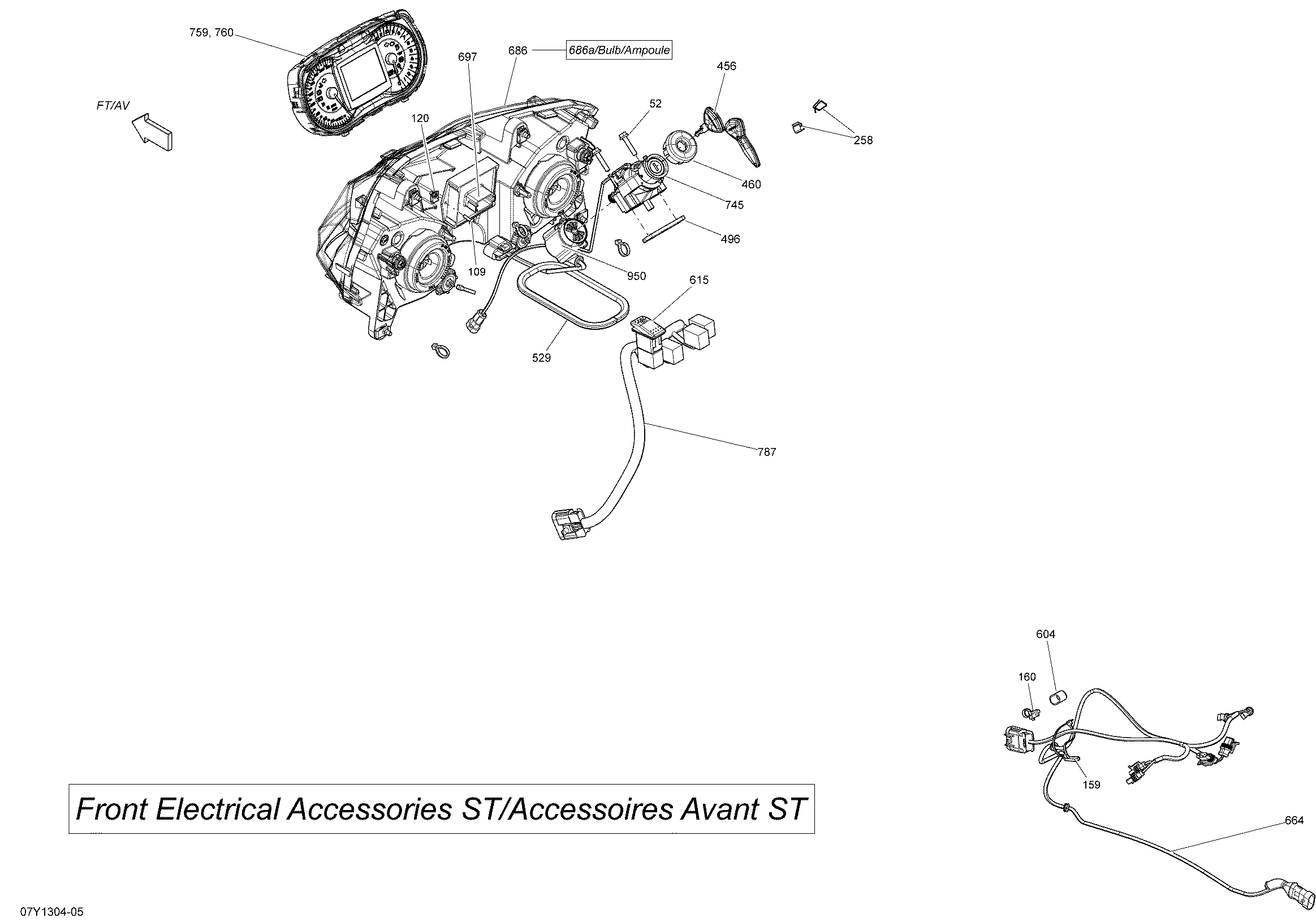 Electrical Accessories, Front Headlight