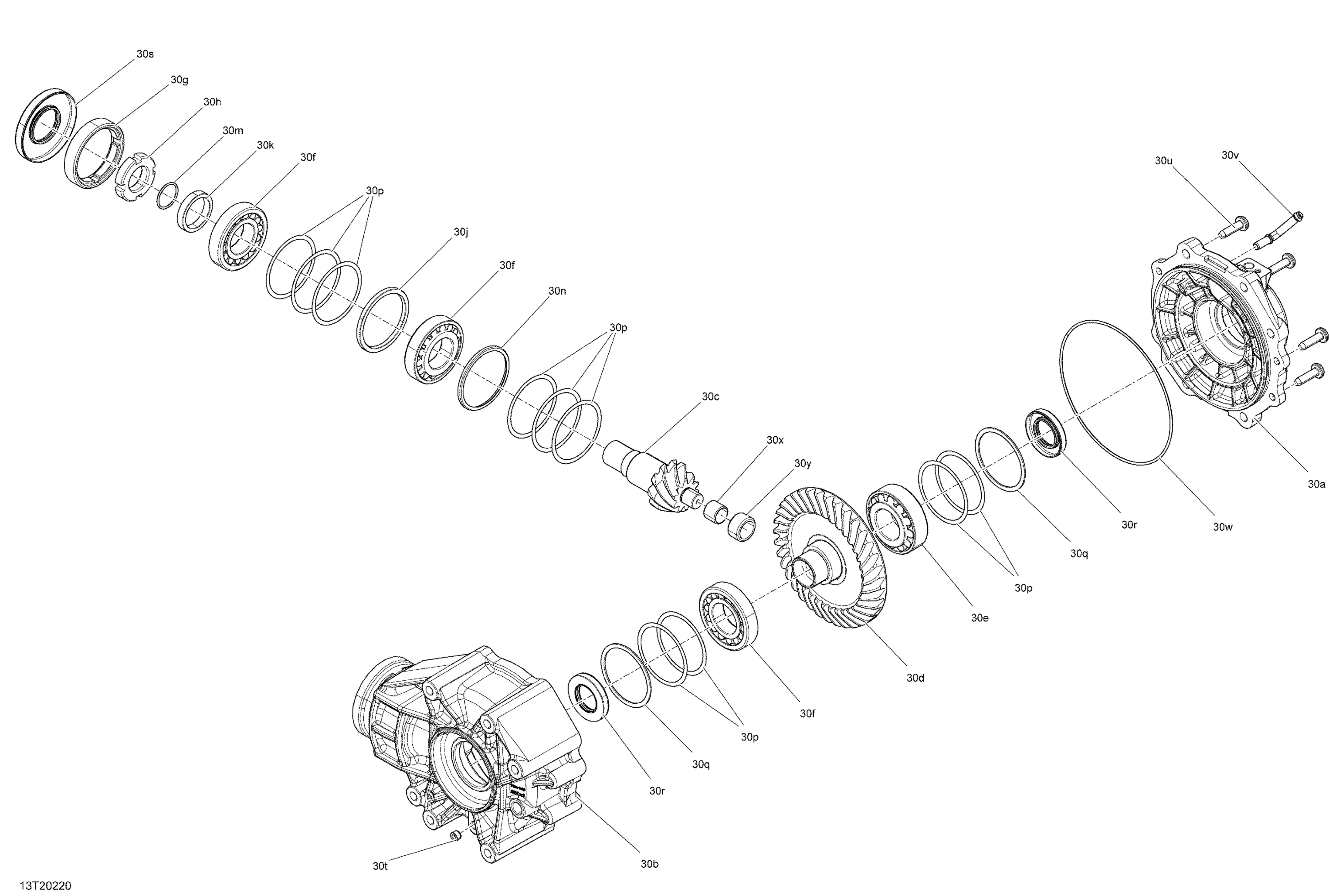 Rear Drive - Differential Parts