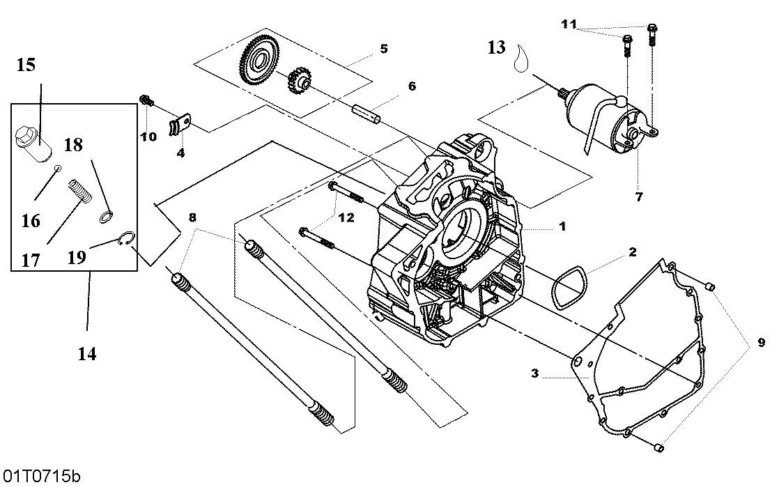 Right Crankcase Half