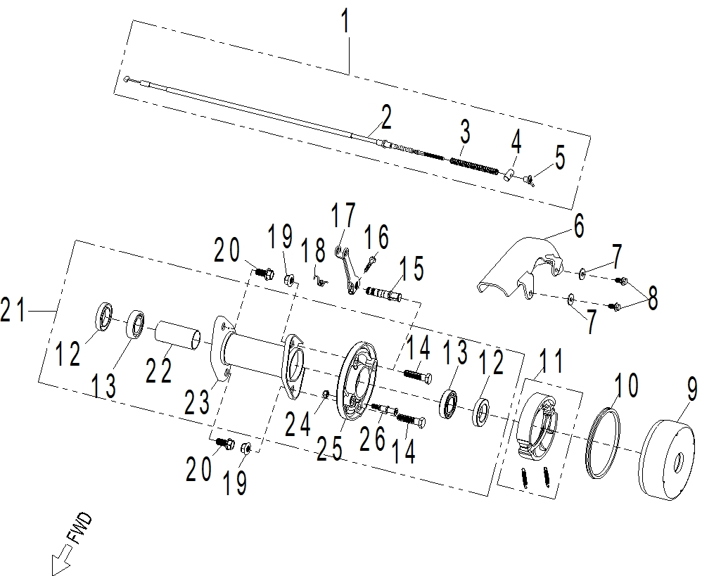 Mechanic - Rear Brake 110