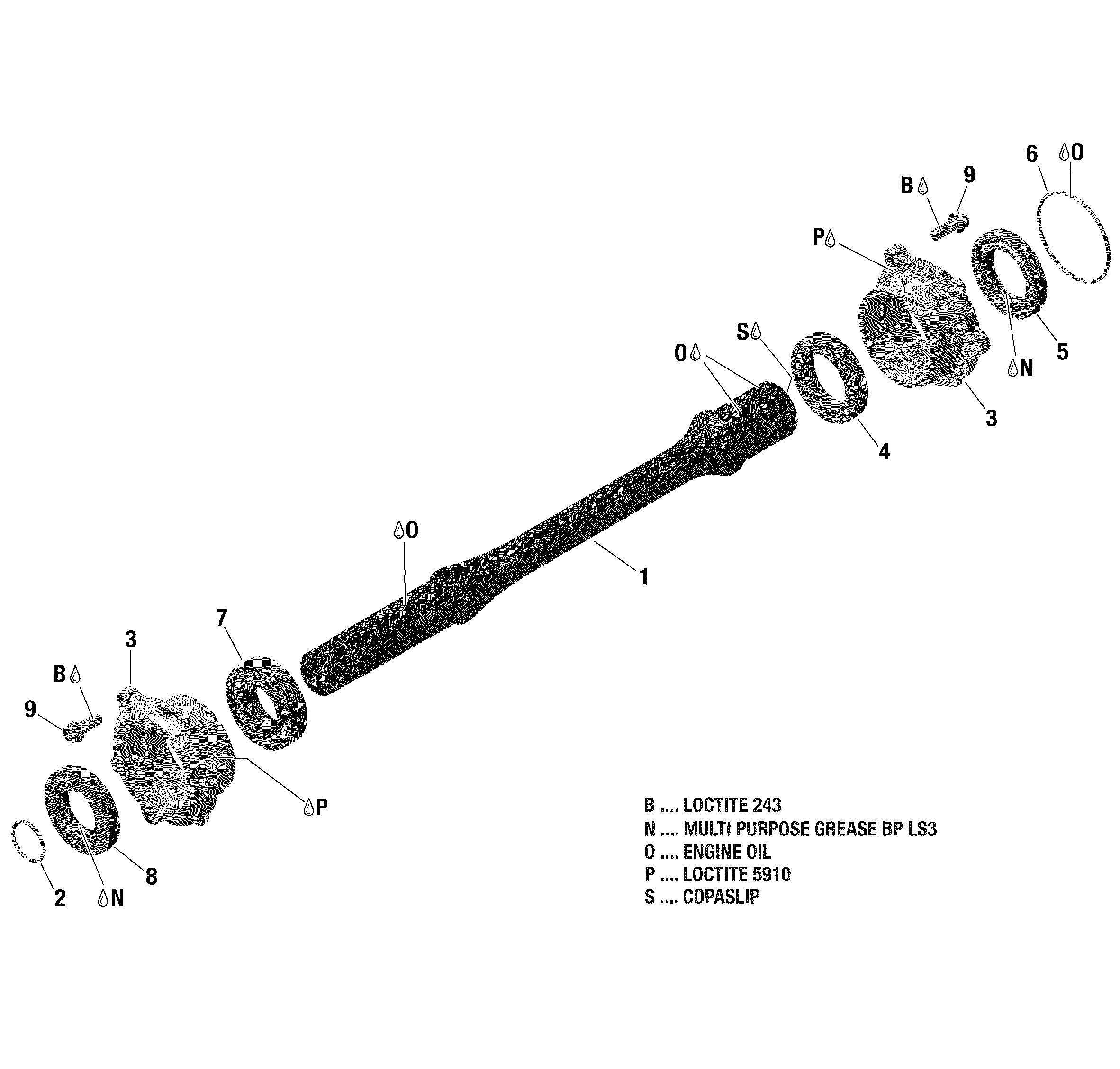 Rotax - Drive Shaft