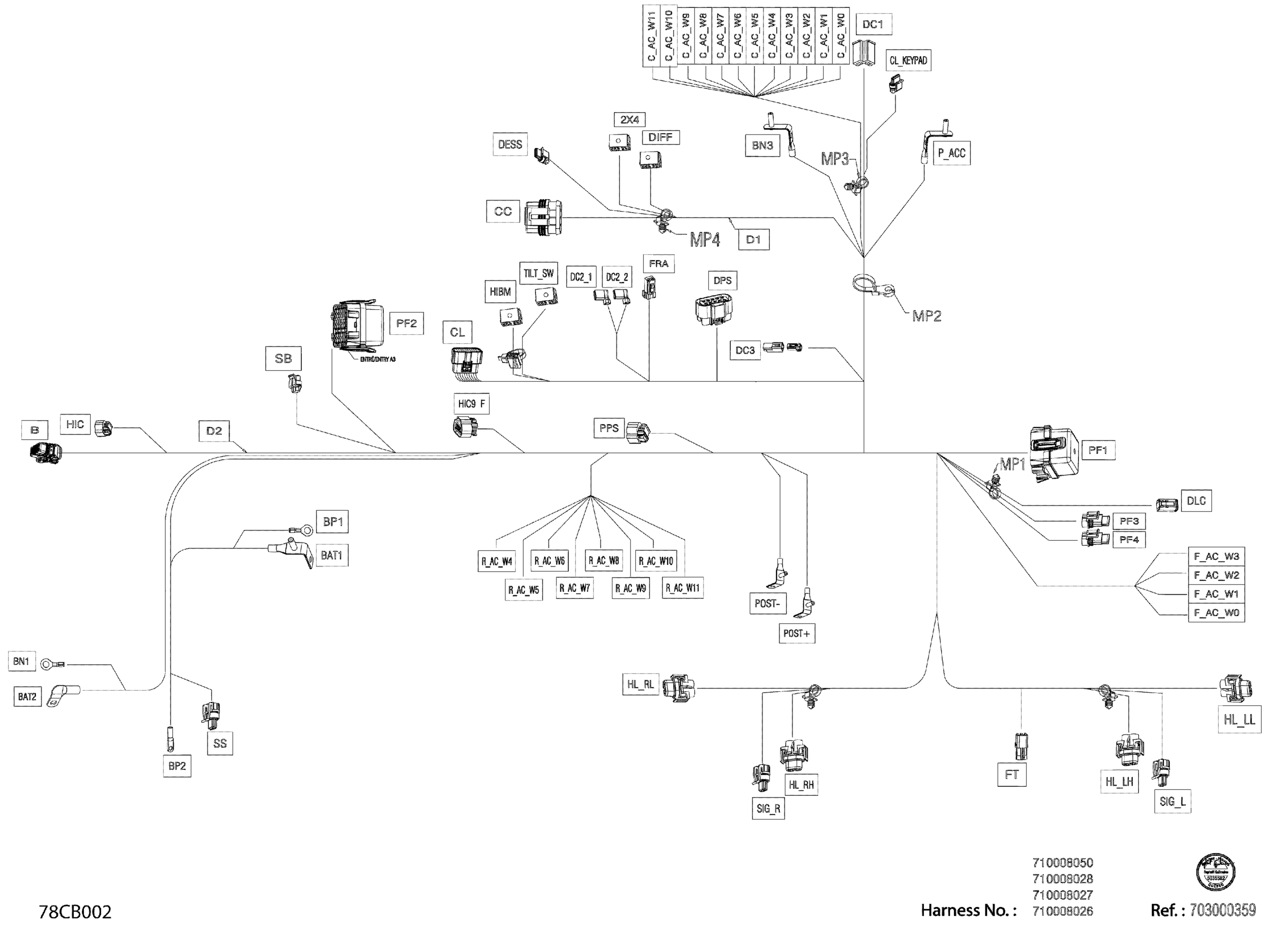 Electric - Main Harness