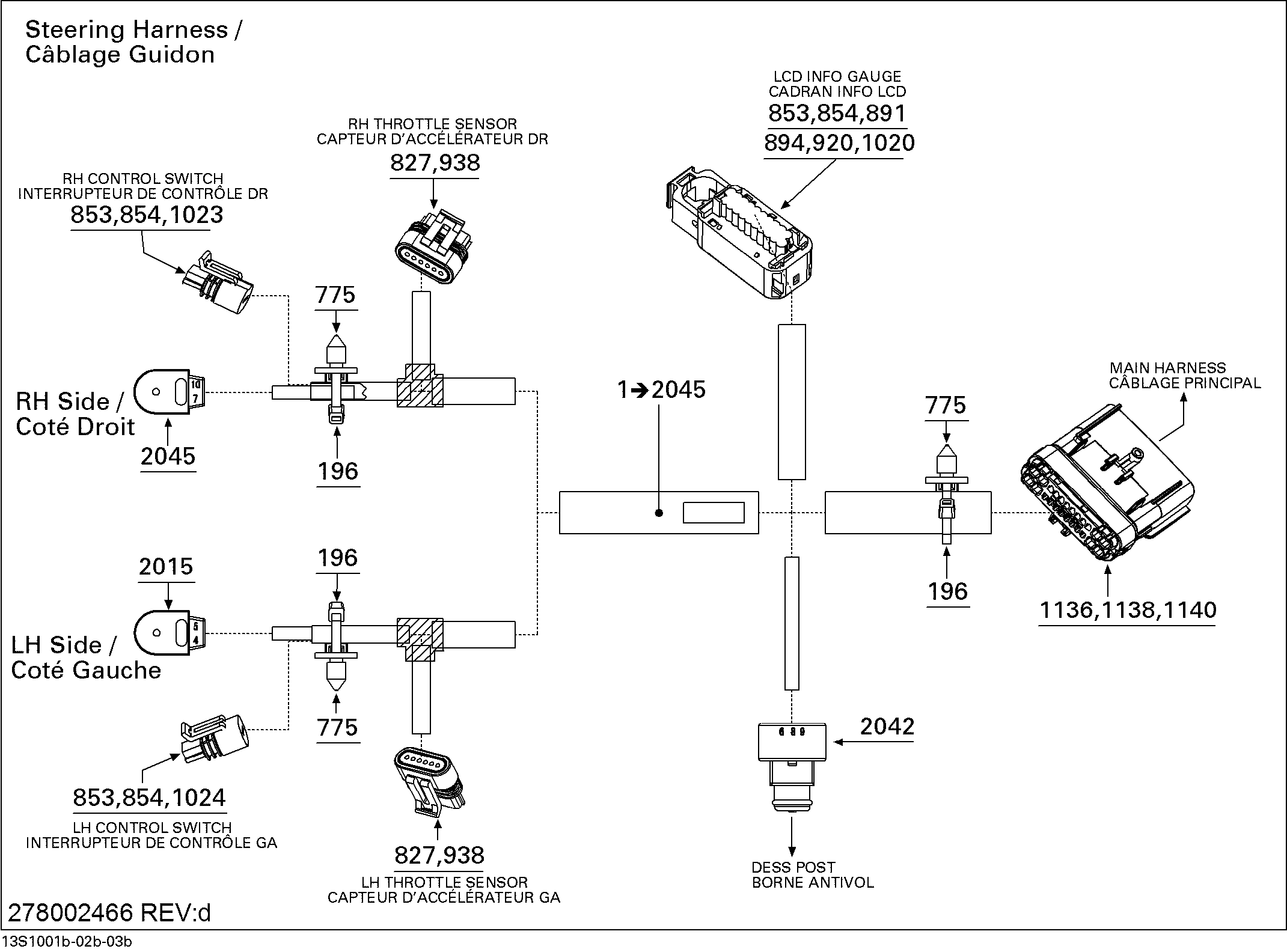 Electrical Harness 2, Steering