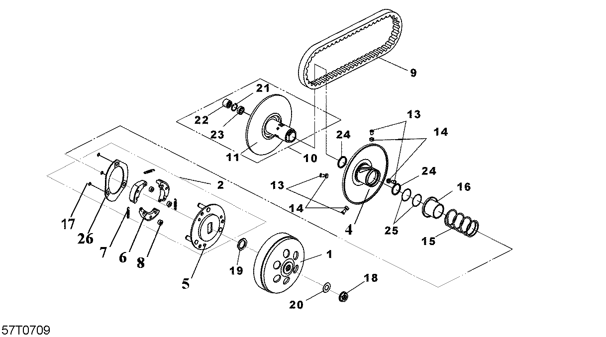 Driven Pulley