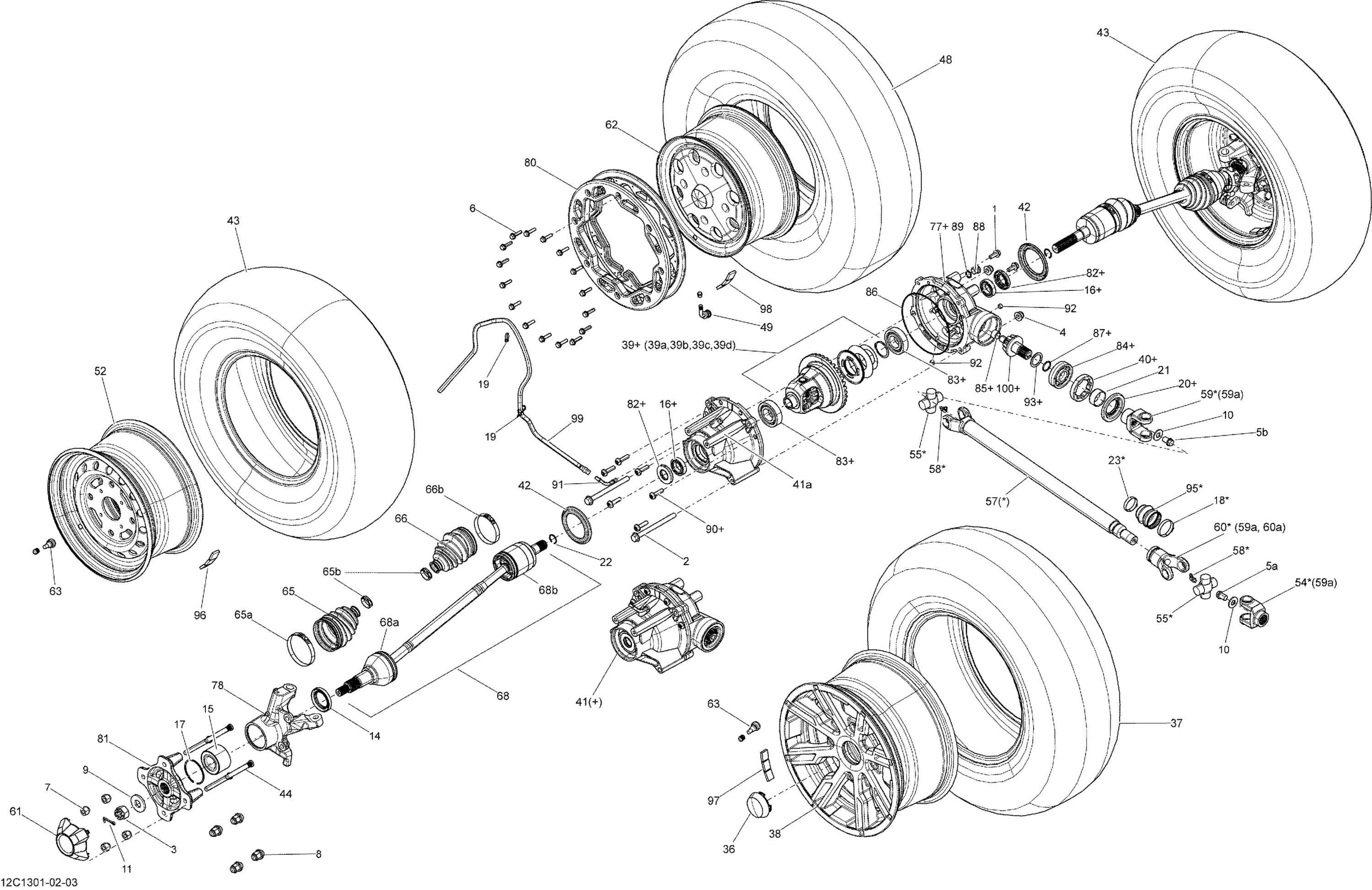 Drive System, Front