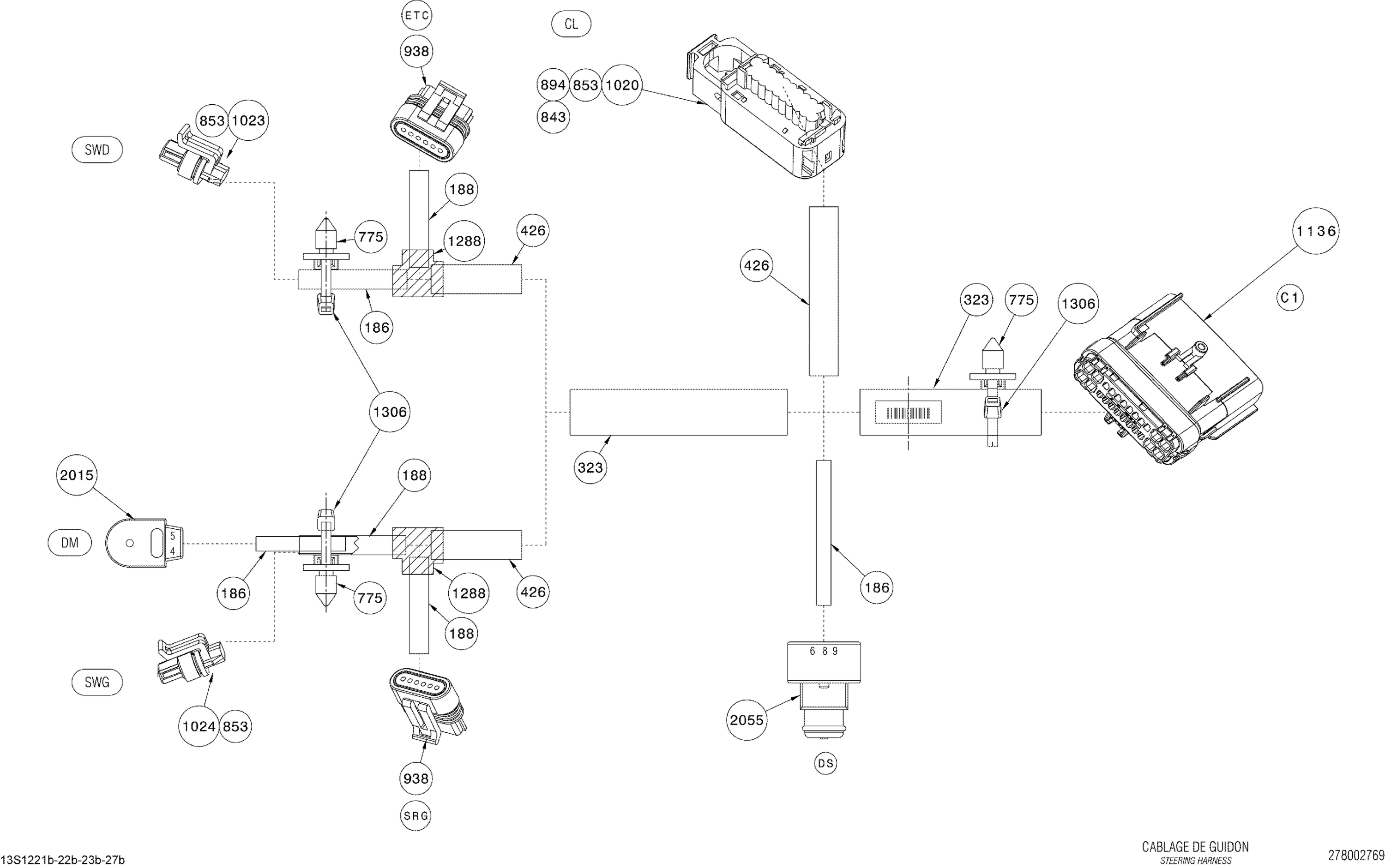 Electrical Harness Steering