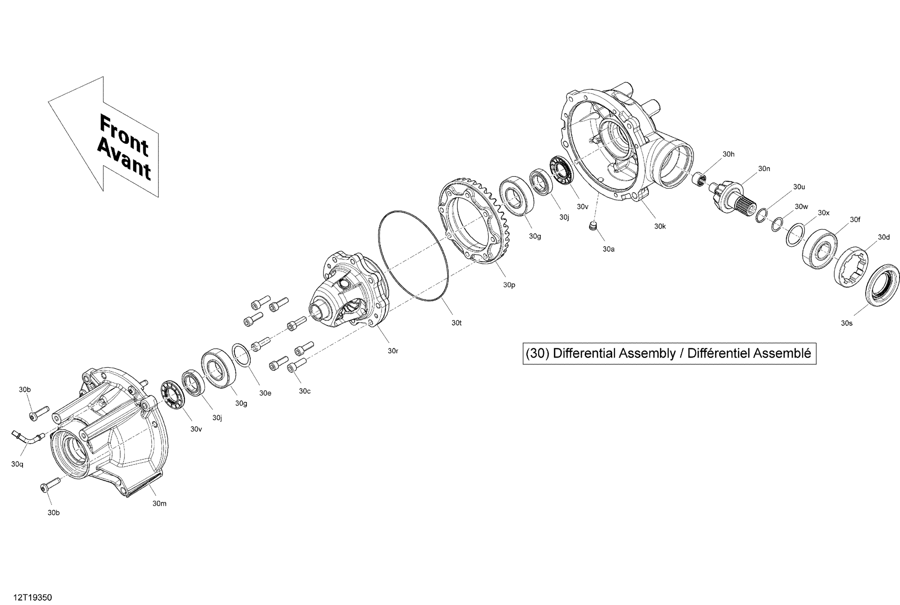 Front Drive - Differential