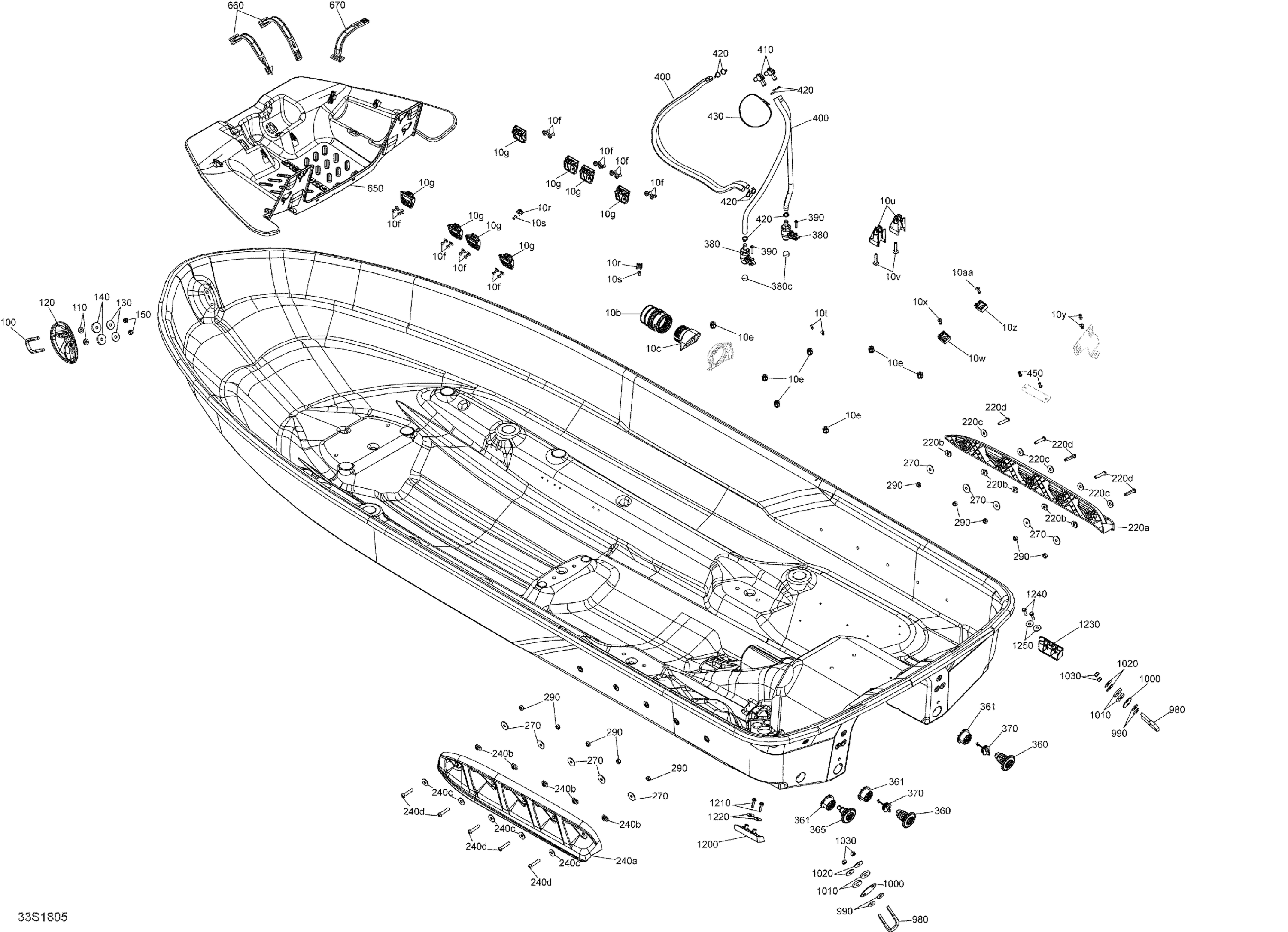 Схема узла: Hull GTR