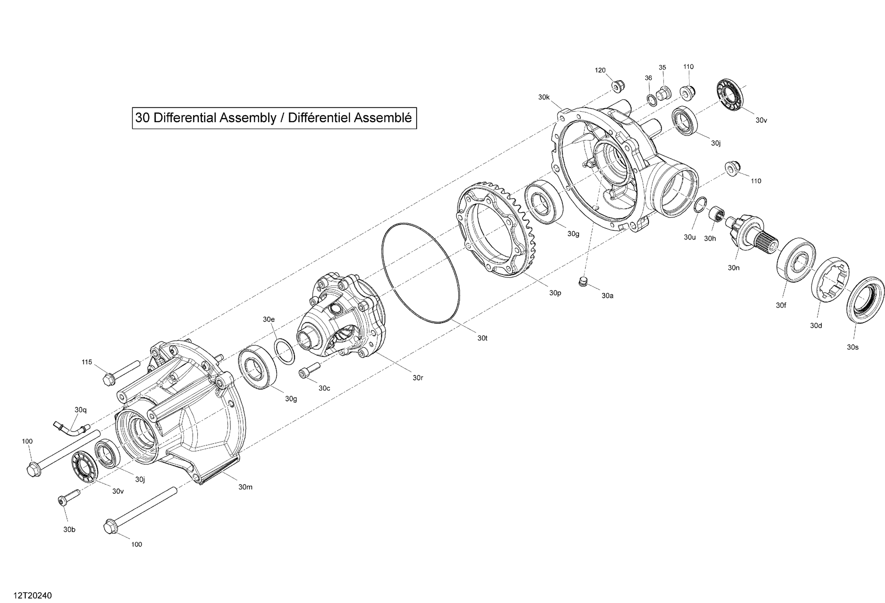 Front Drive - Differential Parts