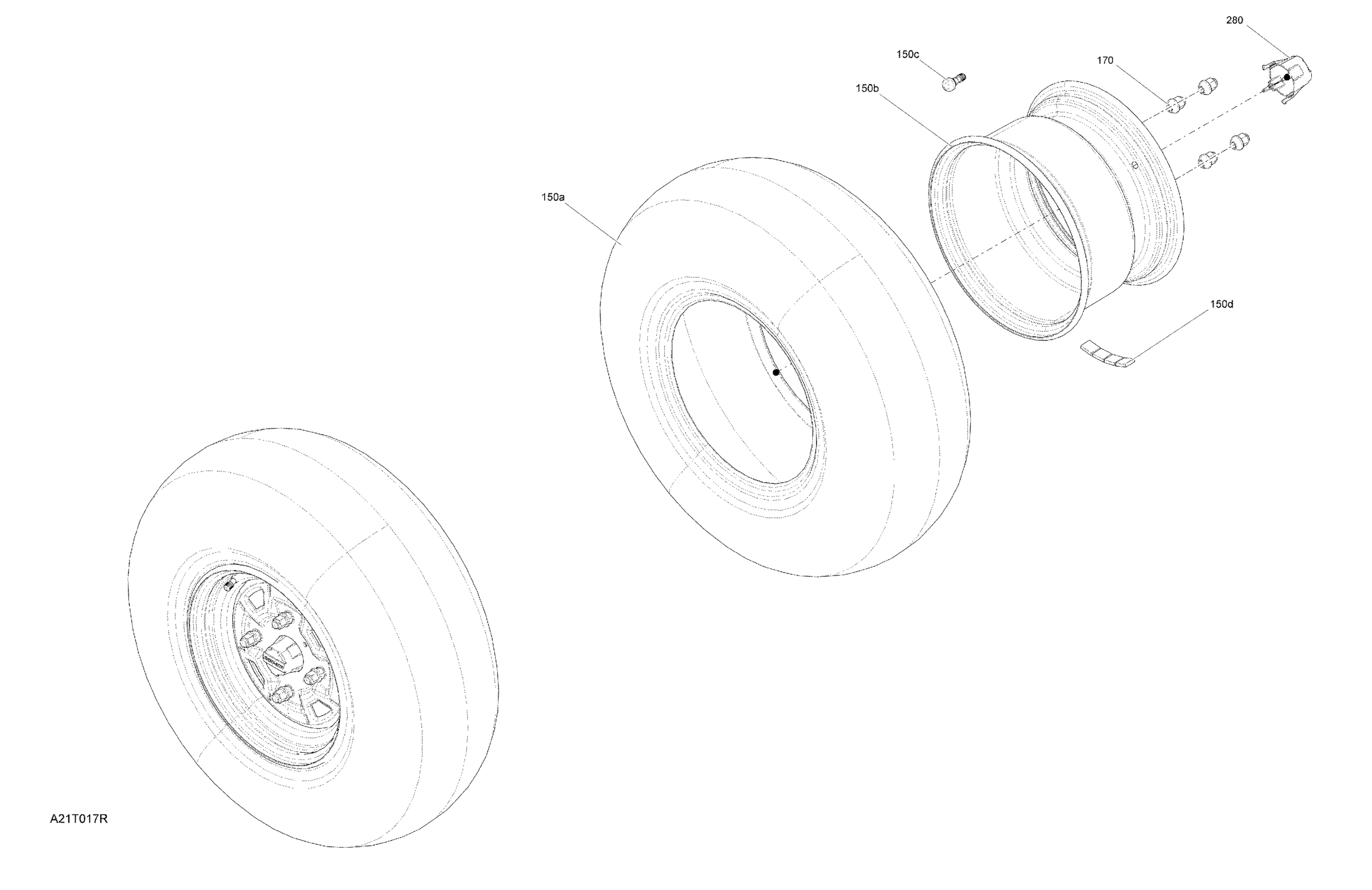 Drive - Rear Section - Wheels - STD - DPS