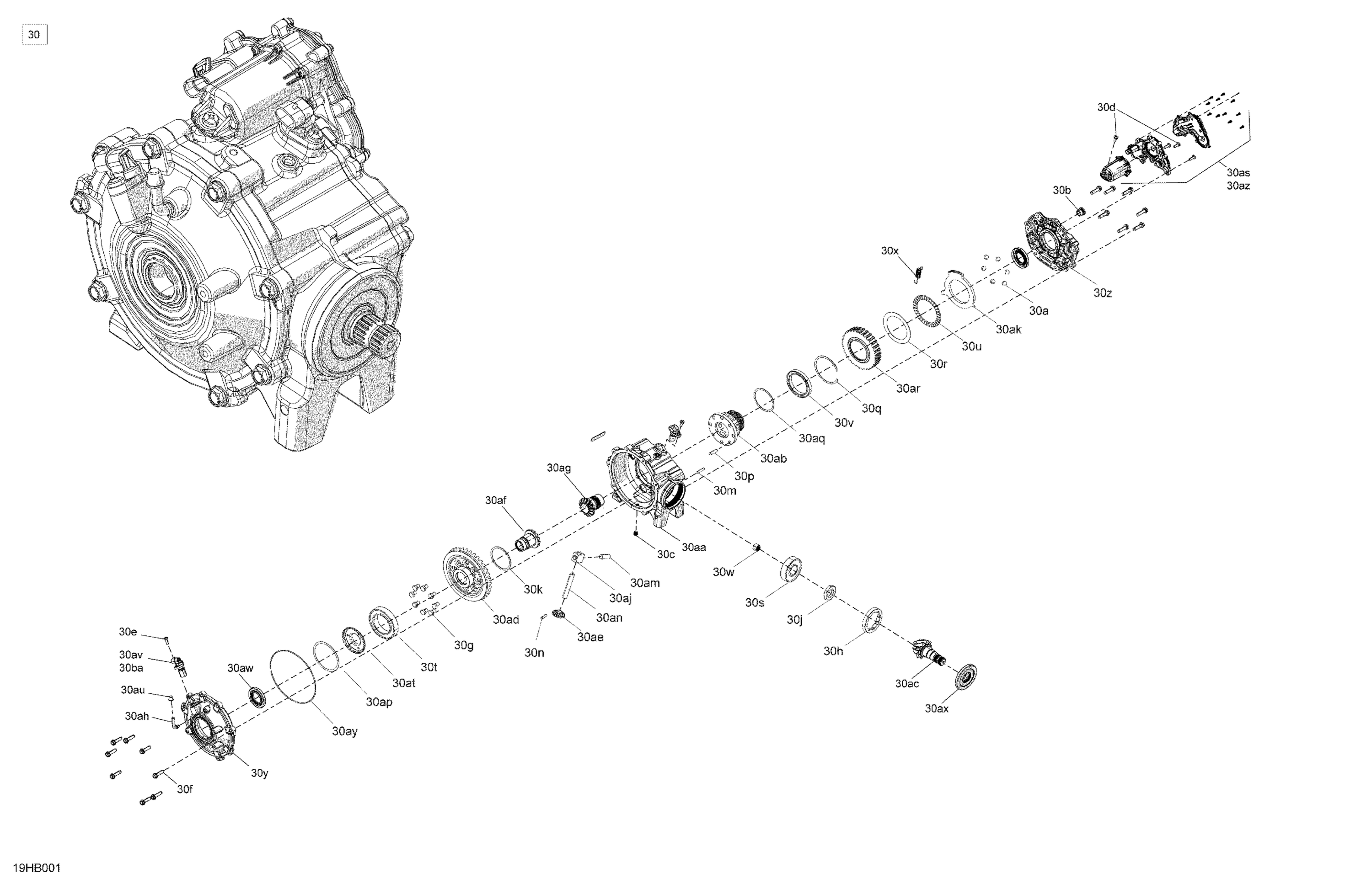 Drive - Front - Differential Parts