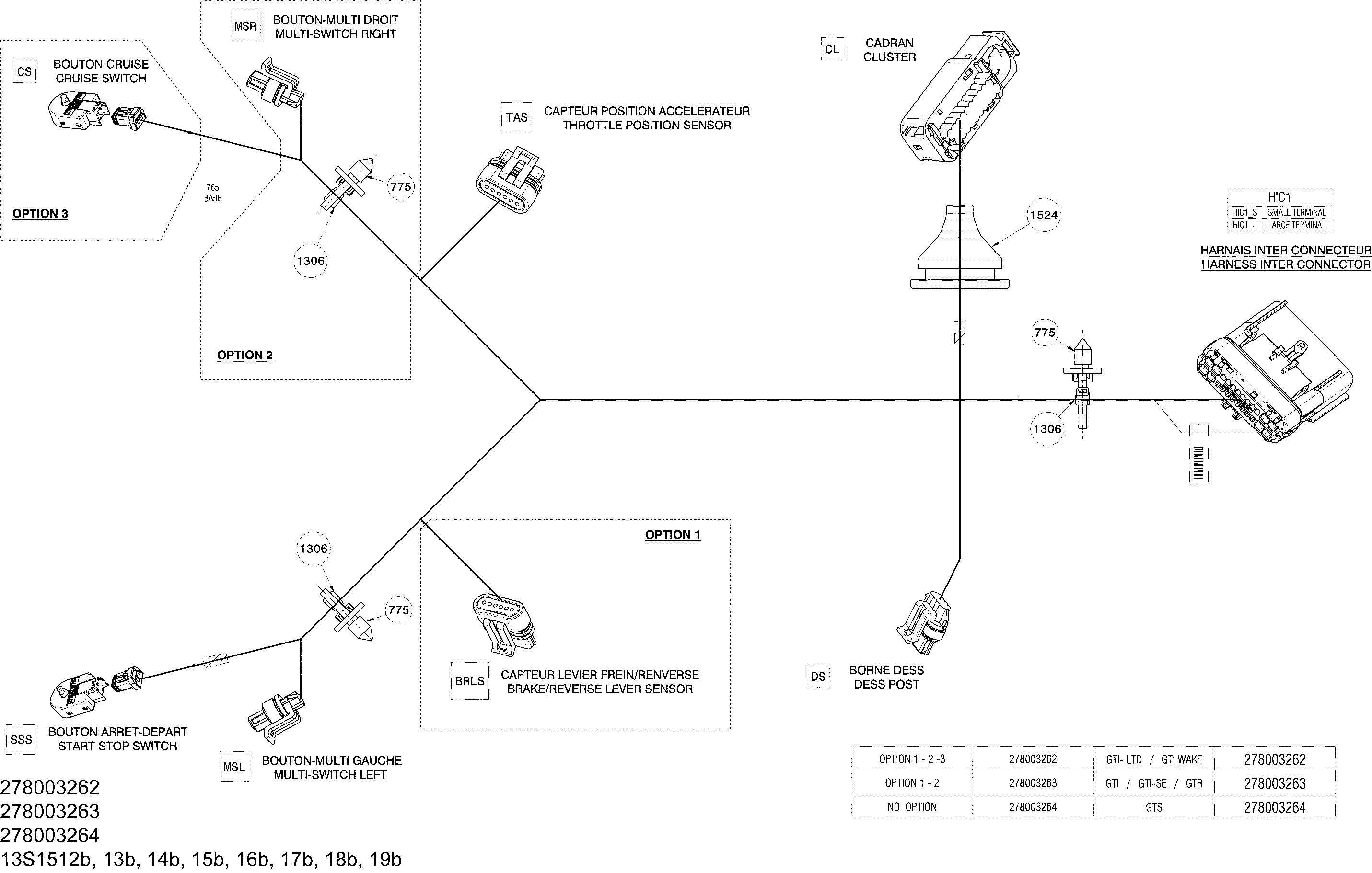 Electrical Harness Steering_13S1513b