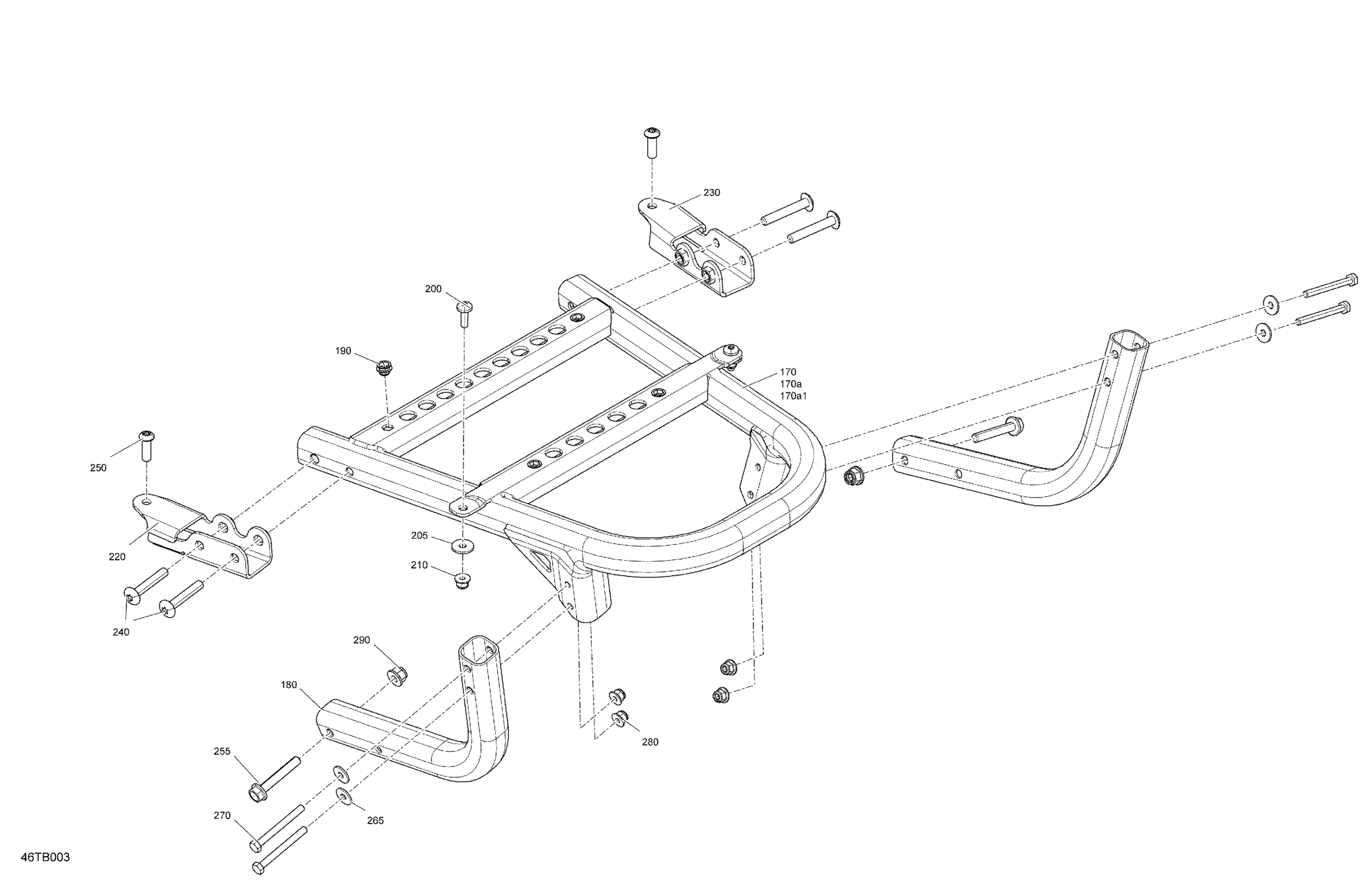 Схема узла: Body - Rear Bumper