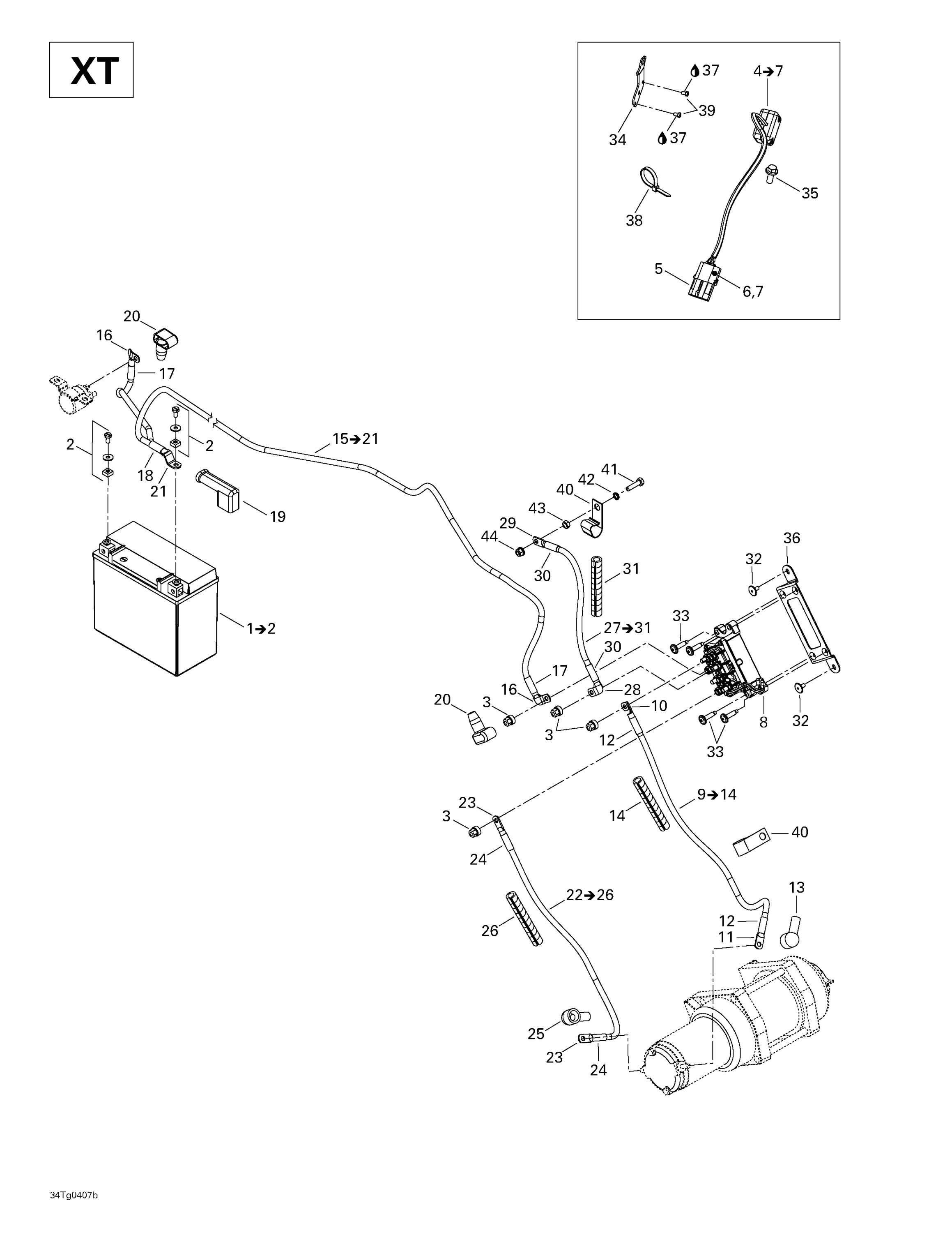 Battery And Electrical Accessories (XT)