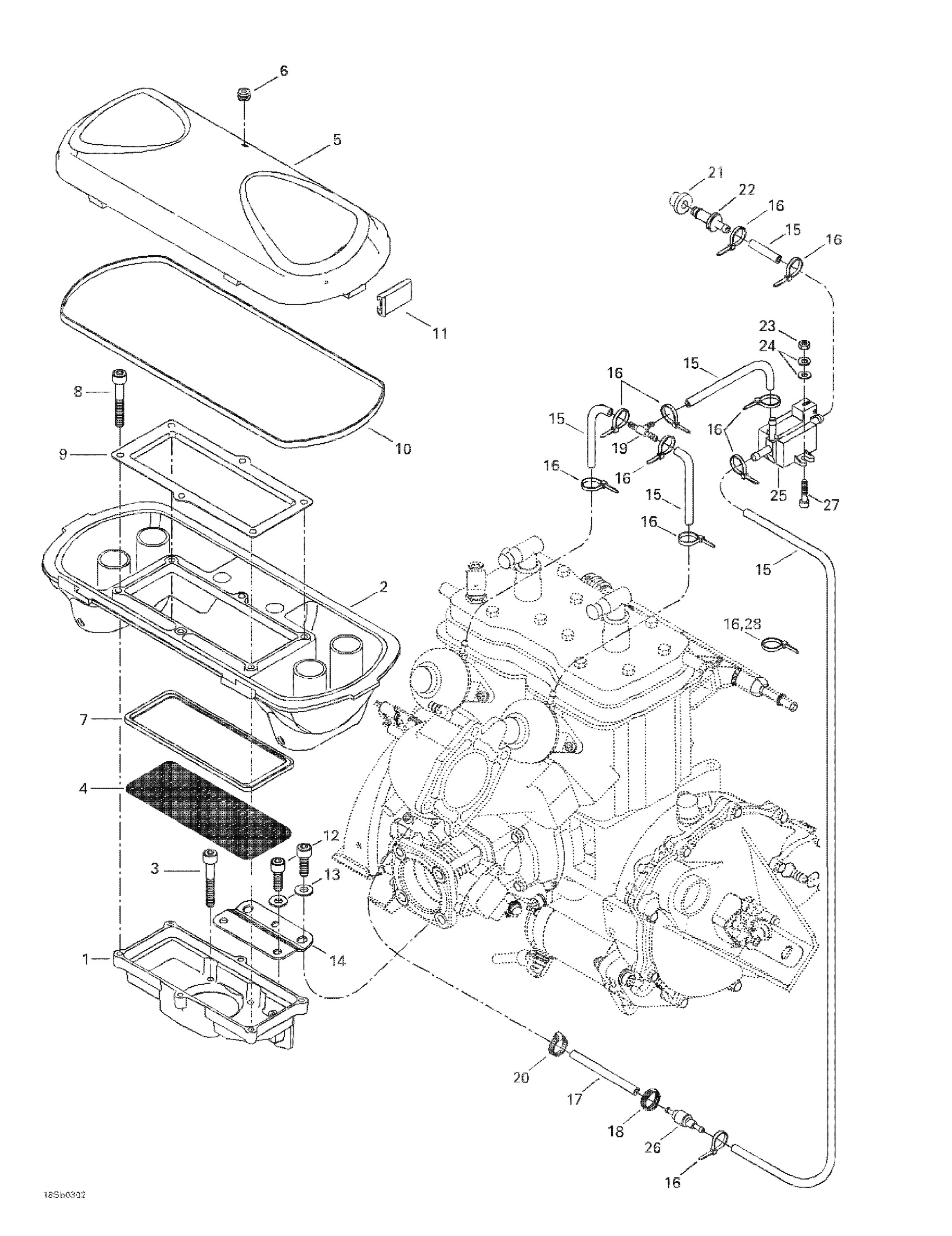 Схема узла: Air Intake System