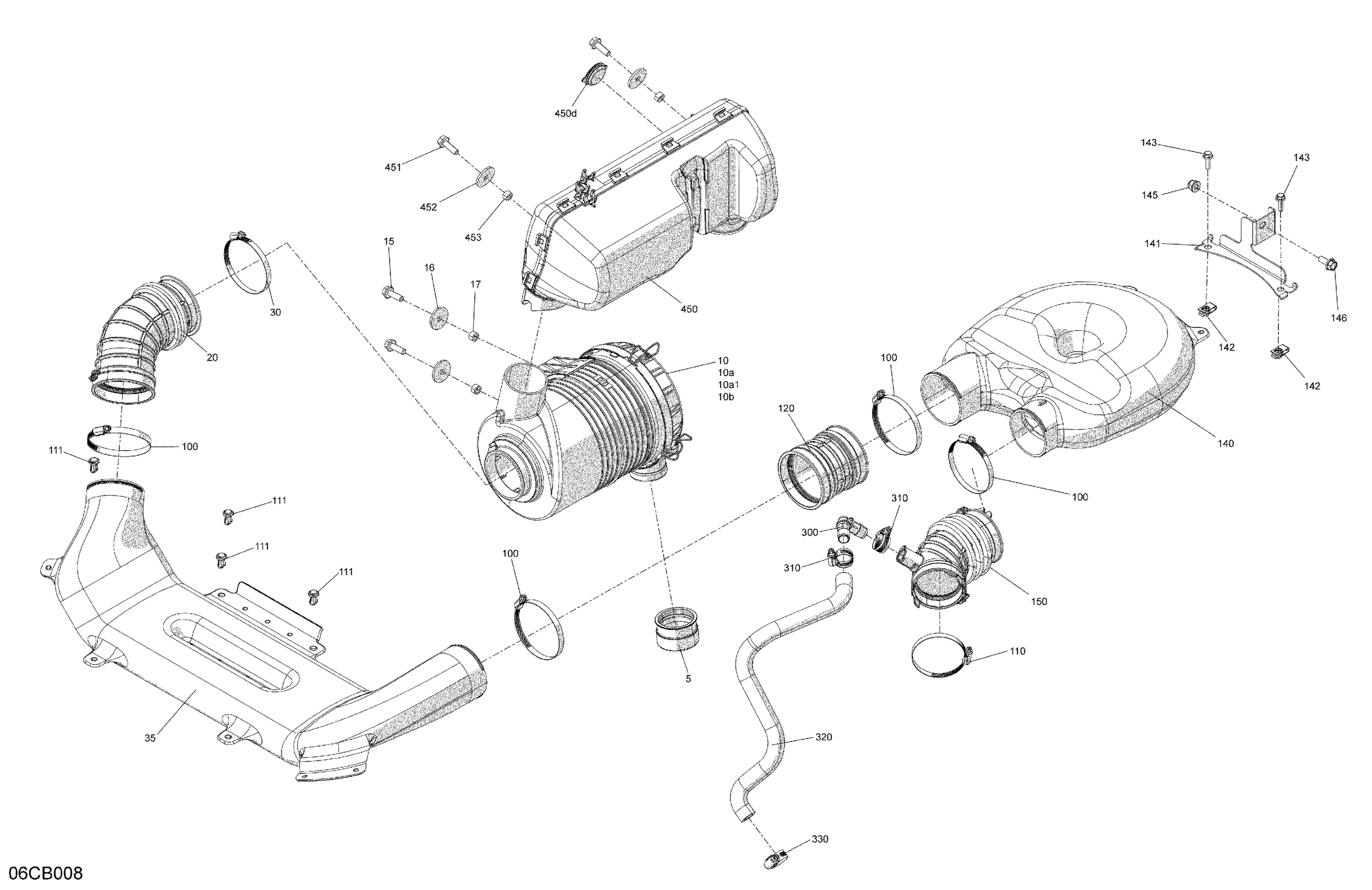 Engine - Air Intake - NO EVAP