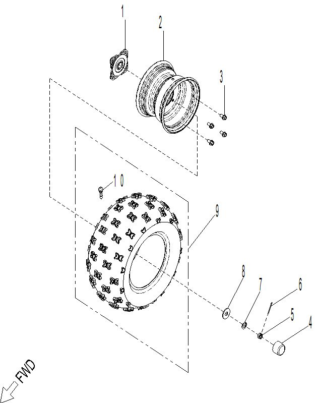 Drive - Rear Wheel 110