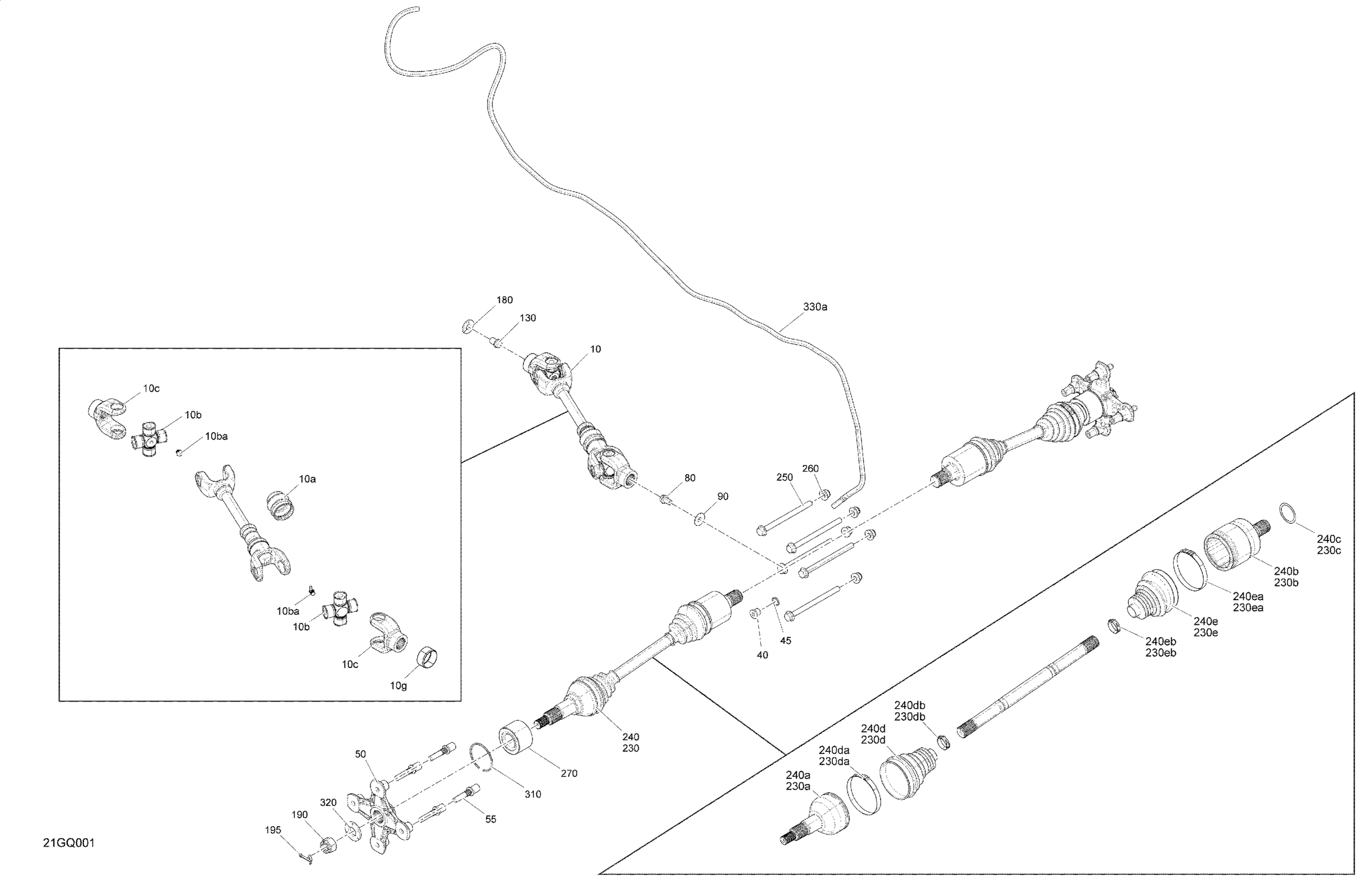 Drive - Rear - Common Parts - MAX