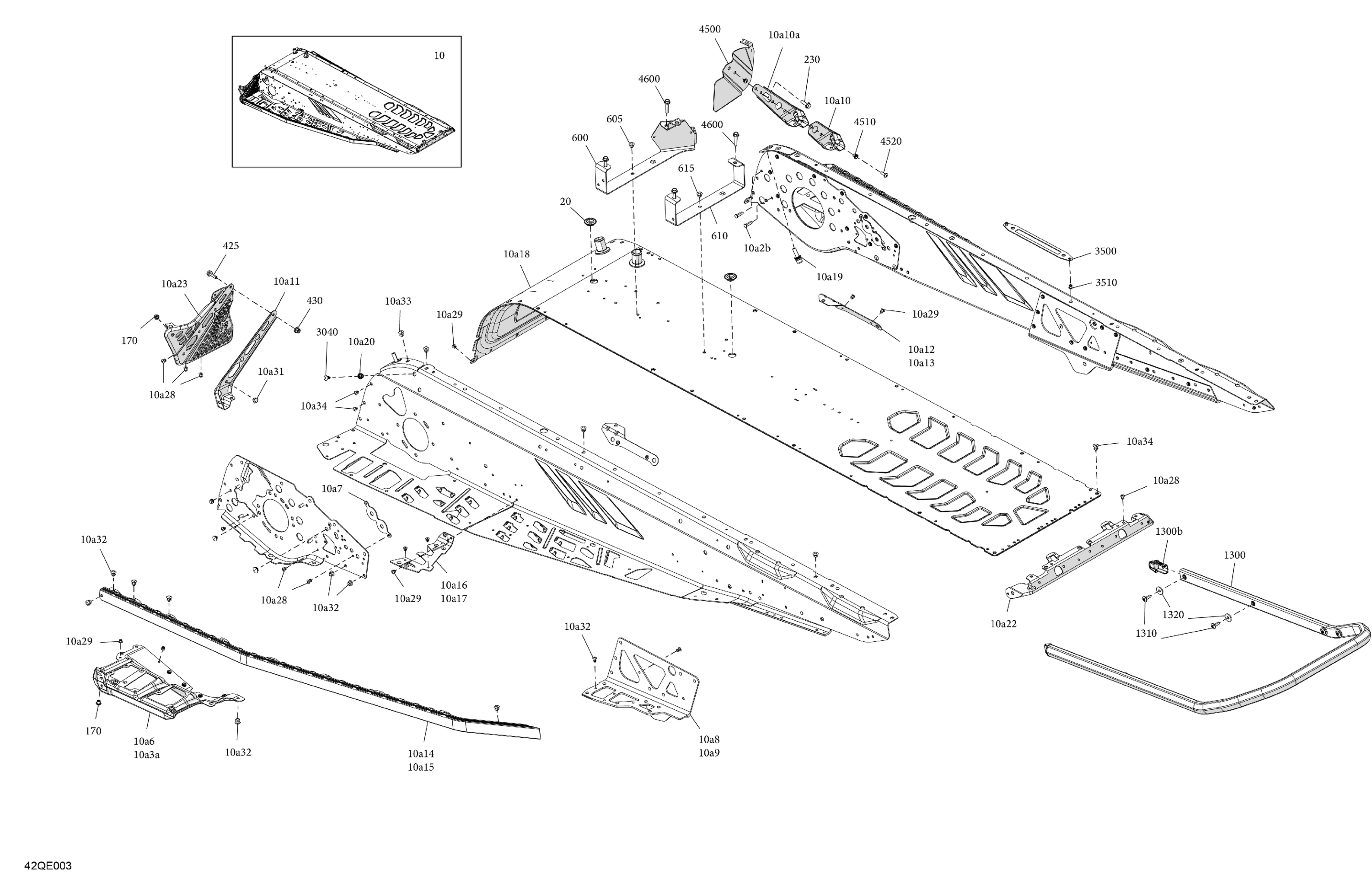 Схема узла: Frame - System - Rear Section